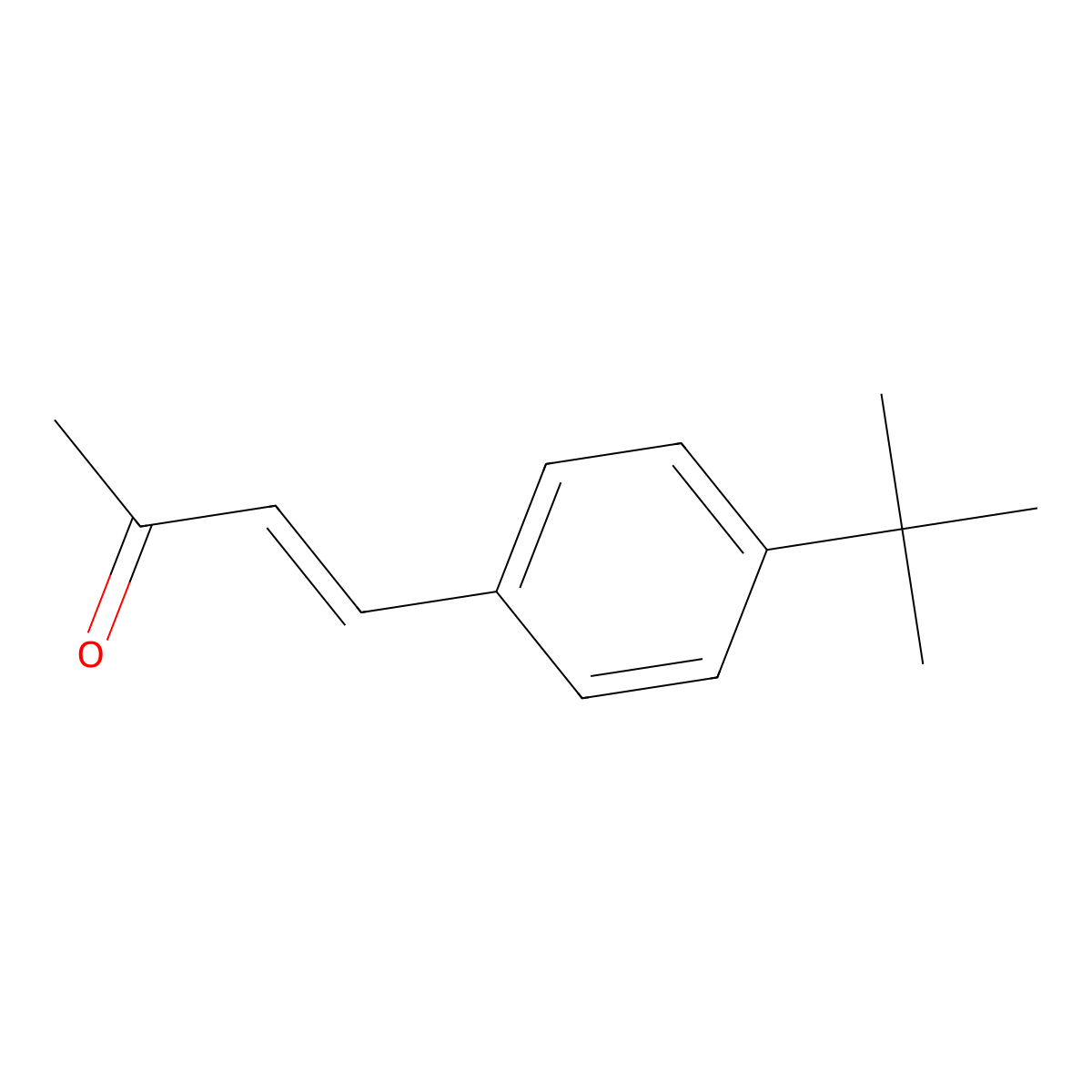 4-(4-Tert-butylphenyl)but-3-EN-2-one molecular structure, CAS 55047-62-6