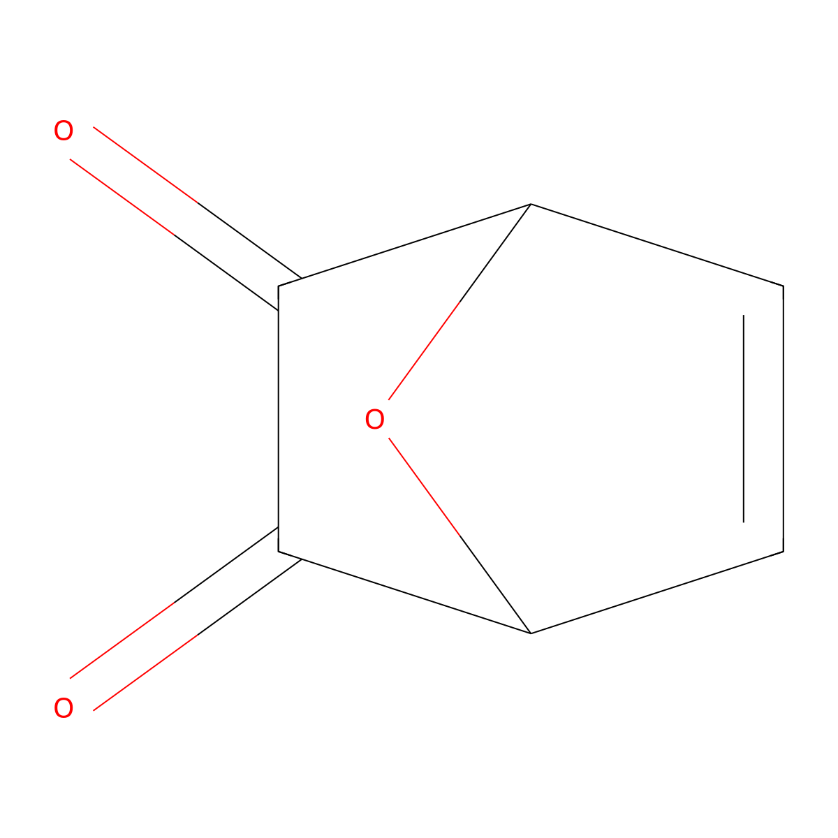 7-Oxabicyclo[2.2.1]hept-5-ene-2,3-dione molecular structure, CAS 55058-68-9