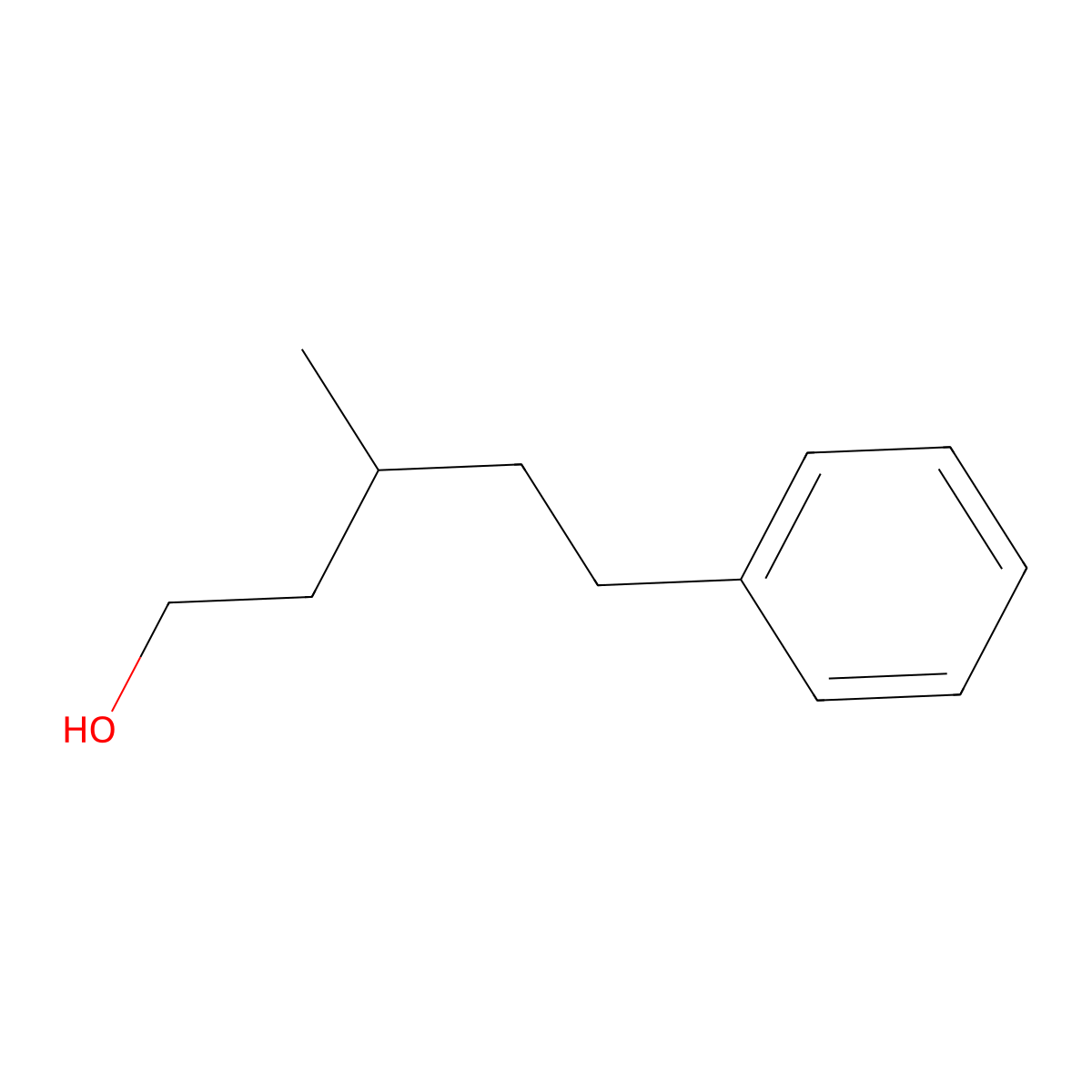Phenylisohexanol molecular structure, CAS 55066-48-3
