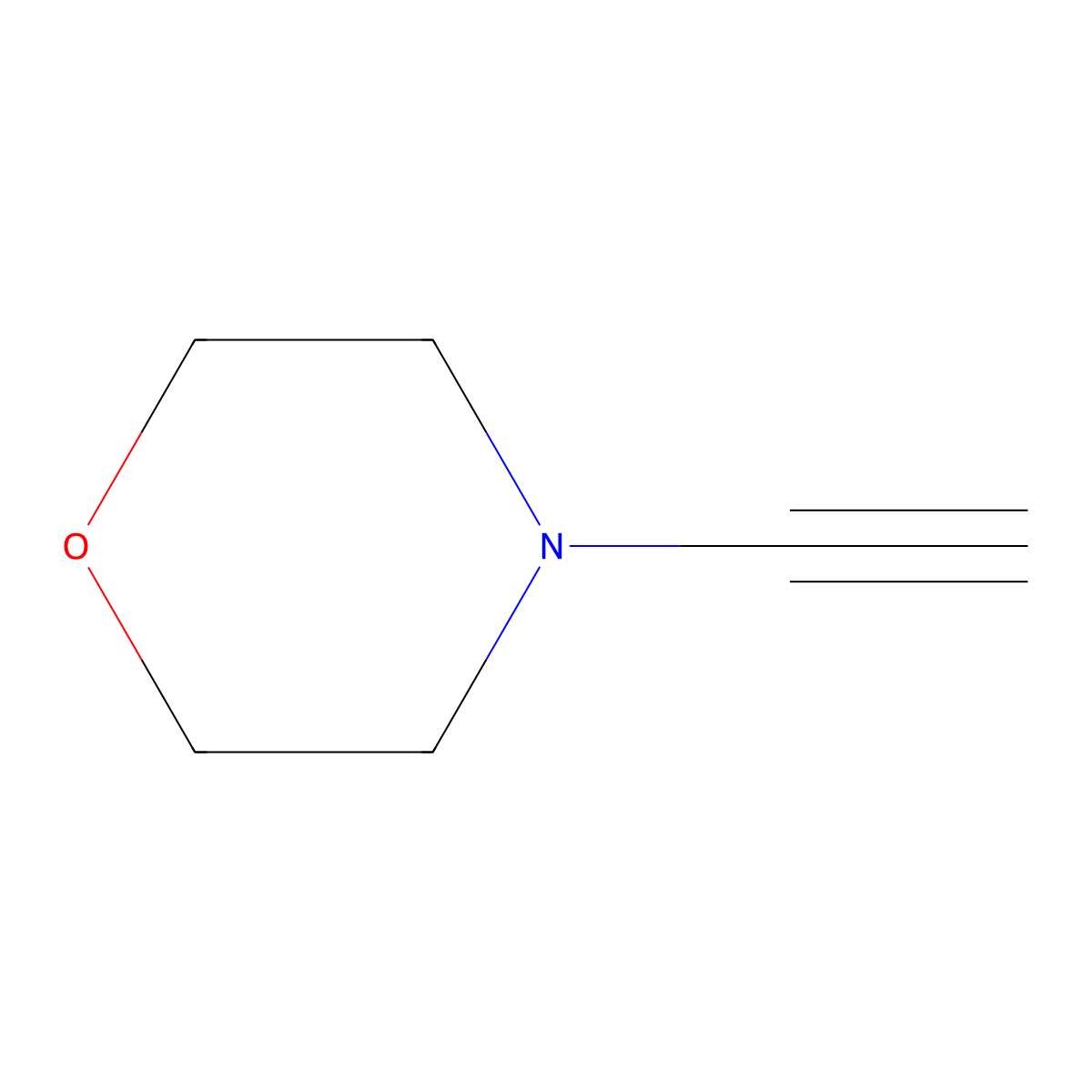 4-Ethynylmorpholine molecular structure, CAS 55082-00-3