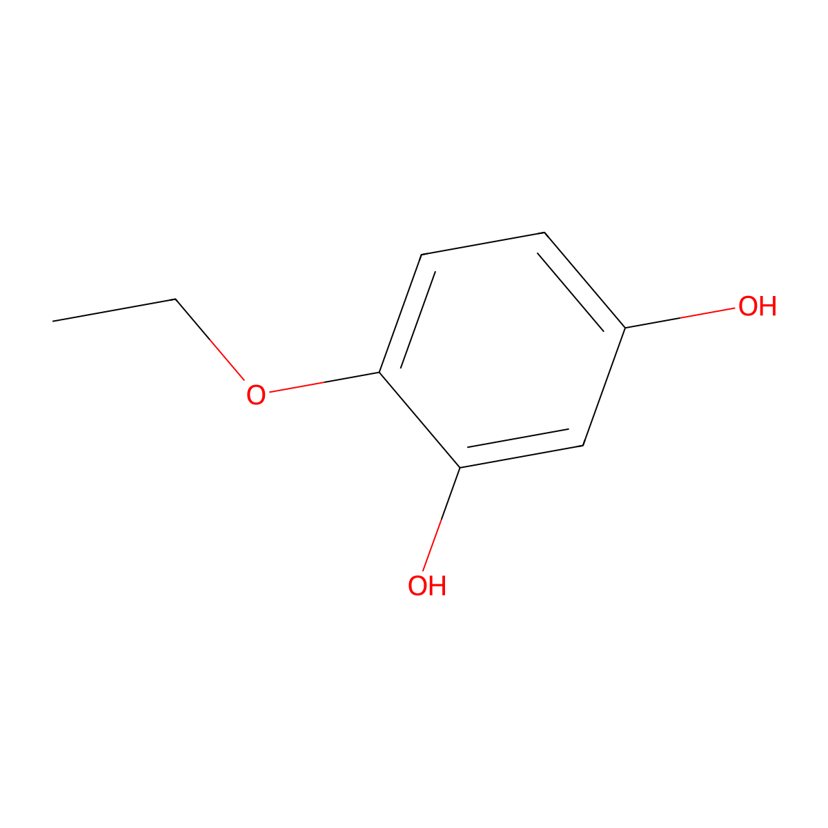4-Ethoxybenzene-1,3-diol molecular structure, CAS 55085-14-8