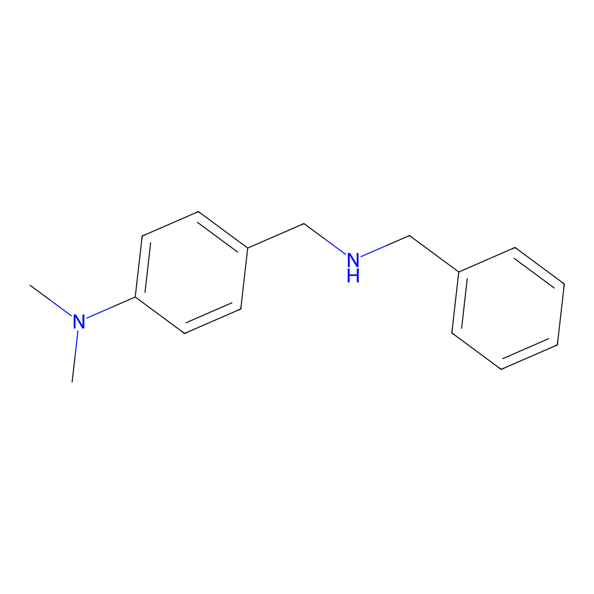 [4-(Benzylamino-methyl)-phenyl]-dimethyl-amine molecular structure, CAS 55096-85-0