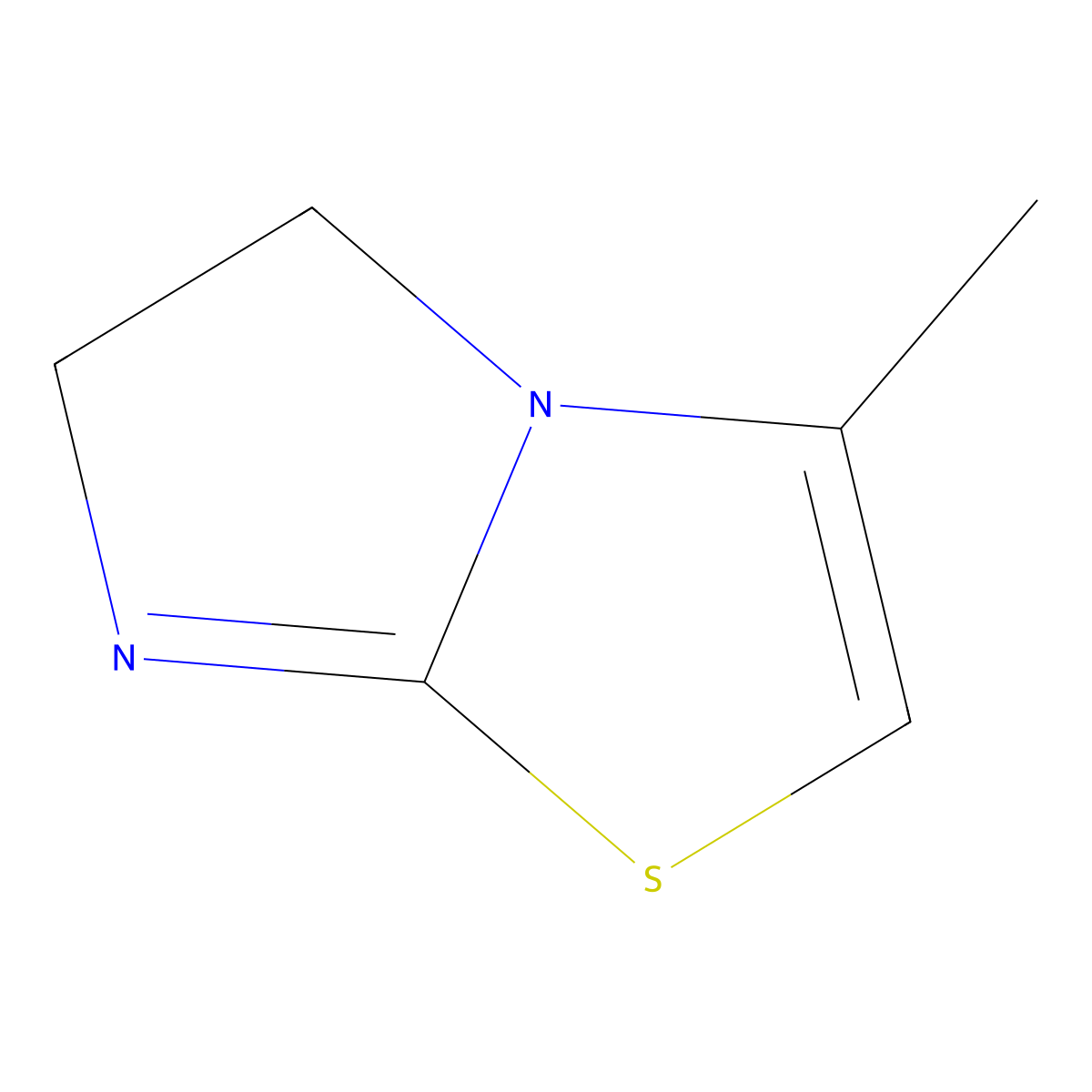 3-Methyl-5,6-dihydroimidazo[2,1-b][1,3]thiazole molecular structure, CAS 55114-48-2
