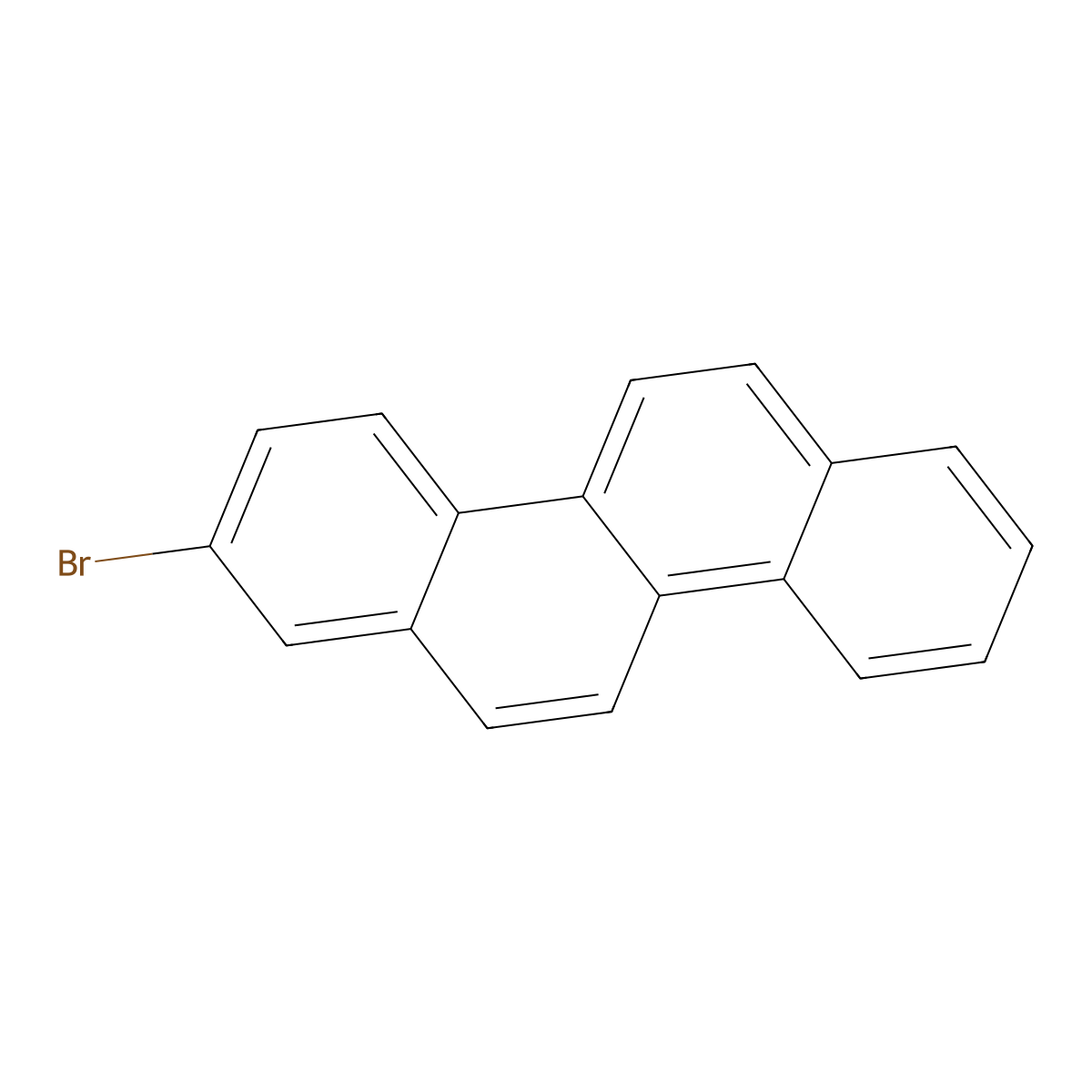 2-Bromochrysene molecular structure, CAS 55120-48-4
