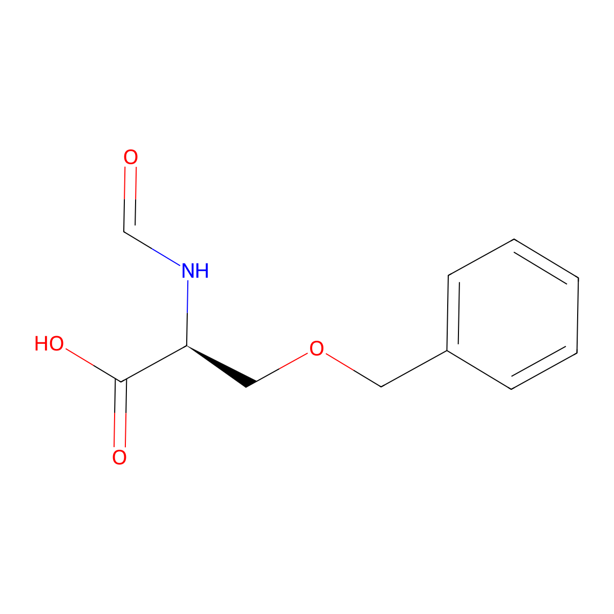 For-ser(bzl)-OH molecular structure, CAS 5513-74-6