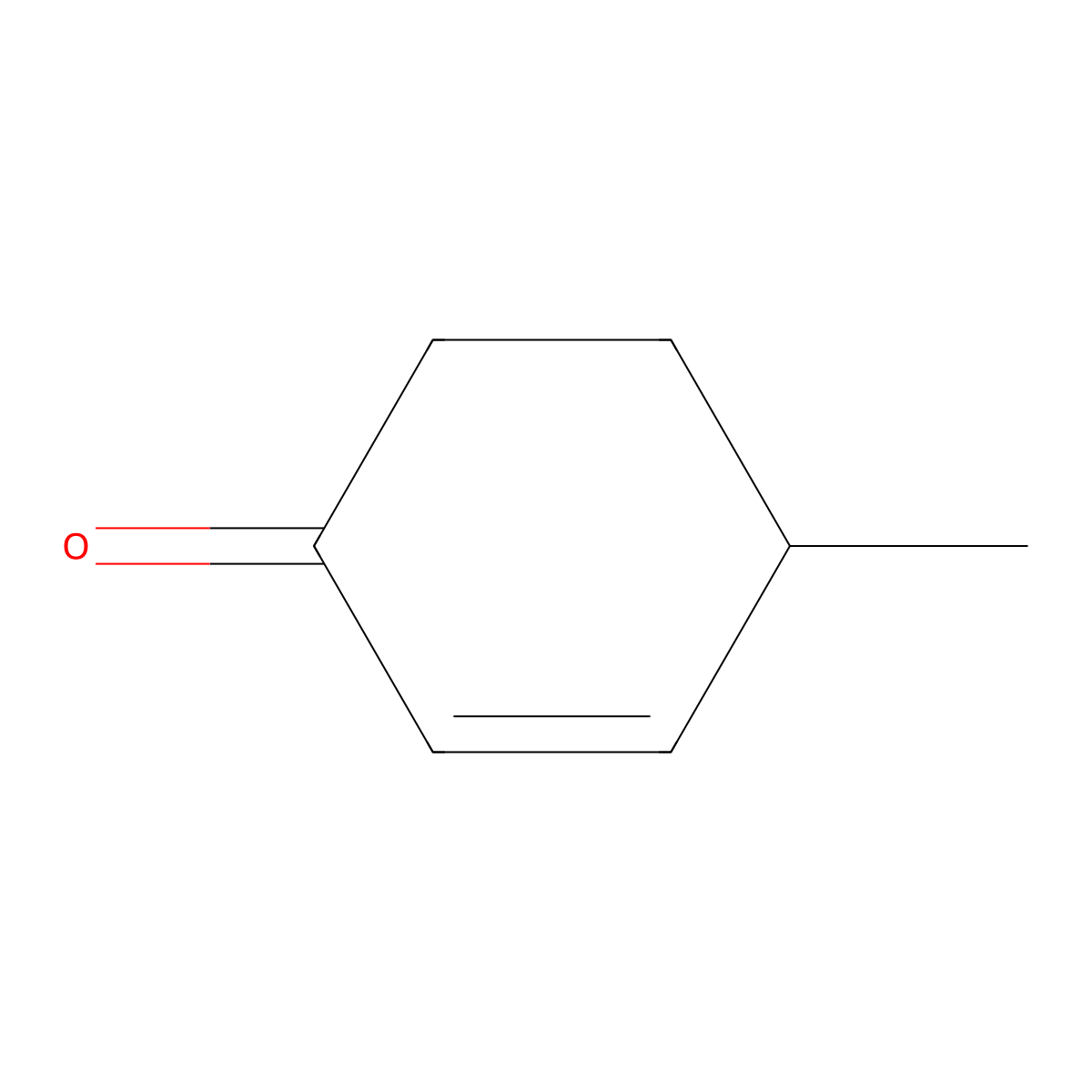 4-Methyl-2-cyclohexenone molecular structure, CAS 5515-76-4
