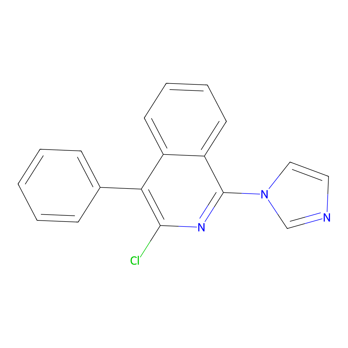 Climiqualine molecular structure, CAS 55150-67-9