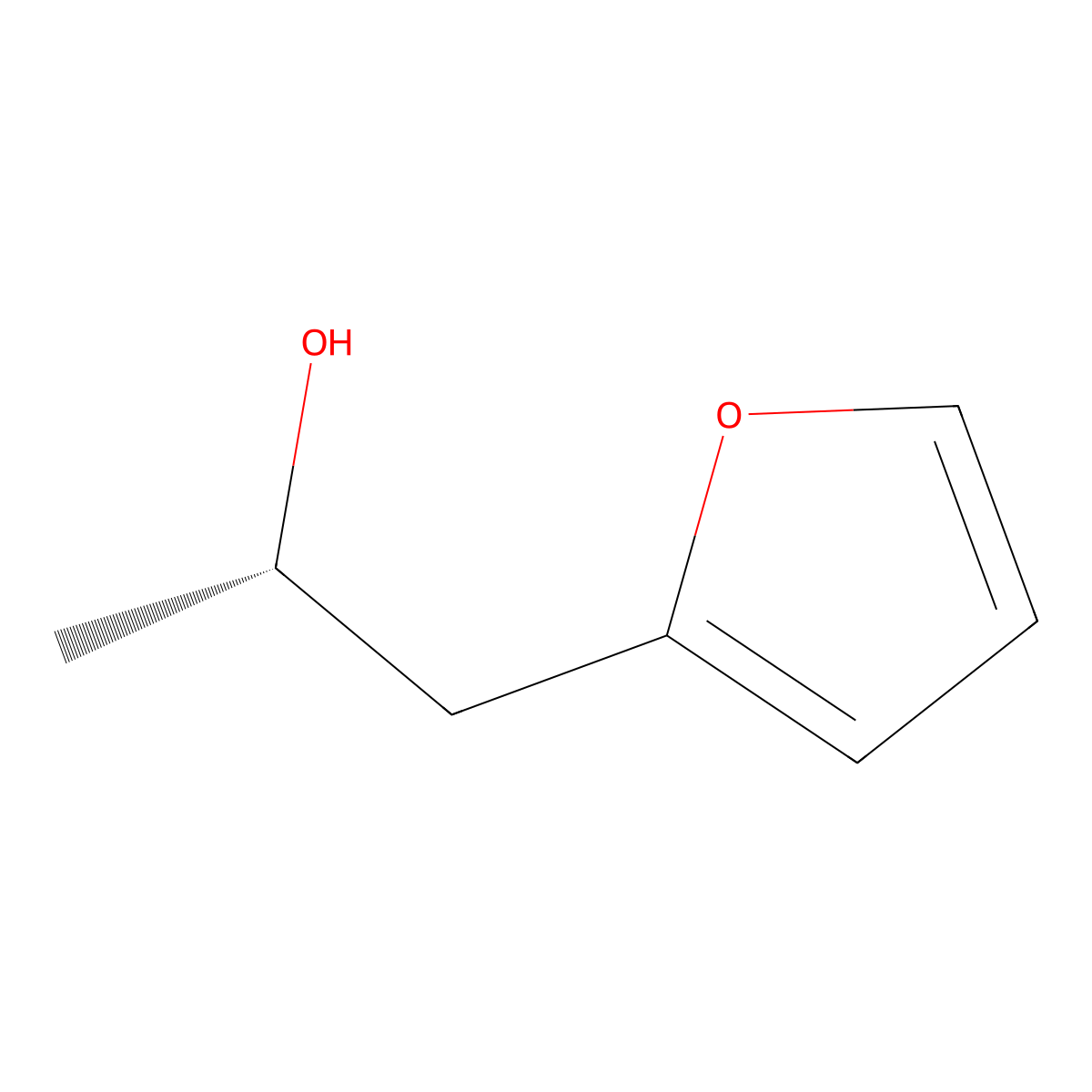 (2s)-1-(Furan-2-yl)propan-2-ol molecular structure, CAS 55170-56-4