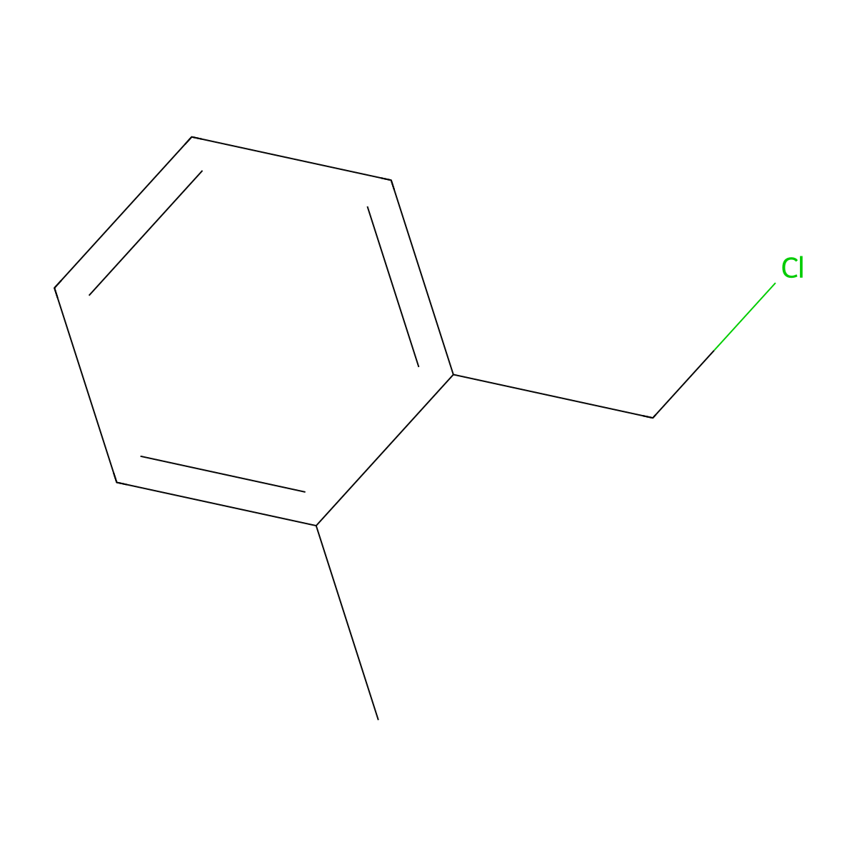 alpha-Chloro-o-xylene molecular structure, CAS 552-45-4
