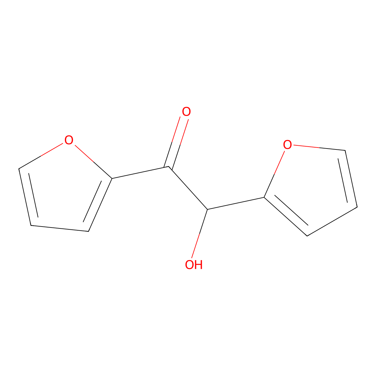 Furoin molecular structure, CAS 552-86-3