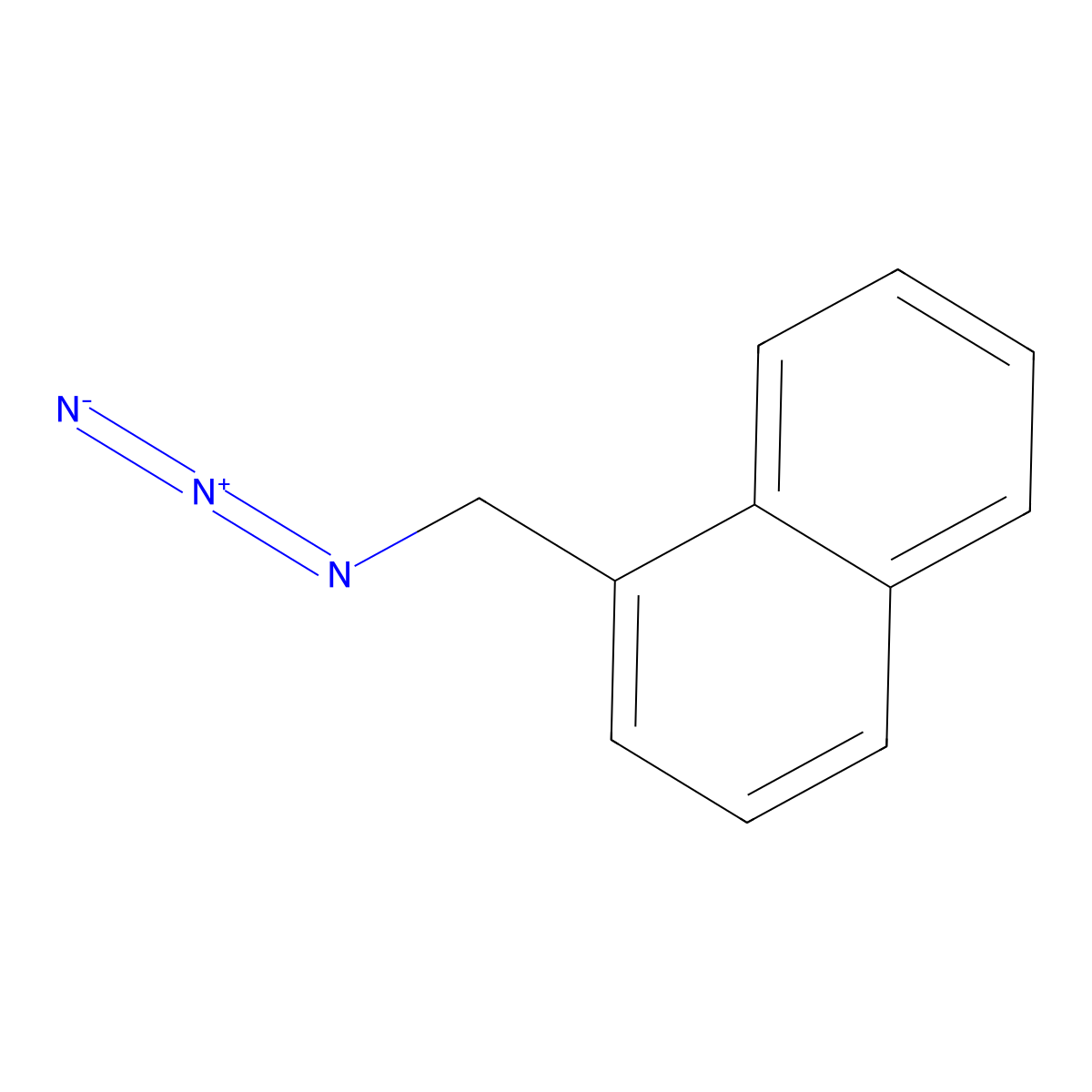 1-(Azidomethyl)naphthalene molecular structure, CAS 55210-79-2