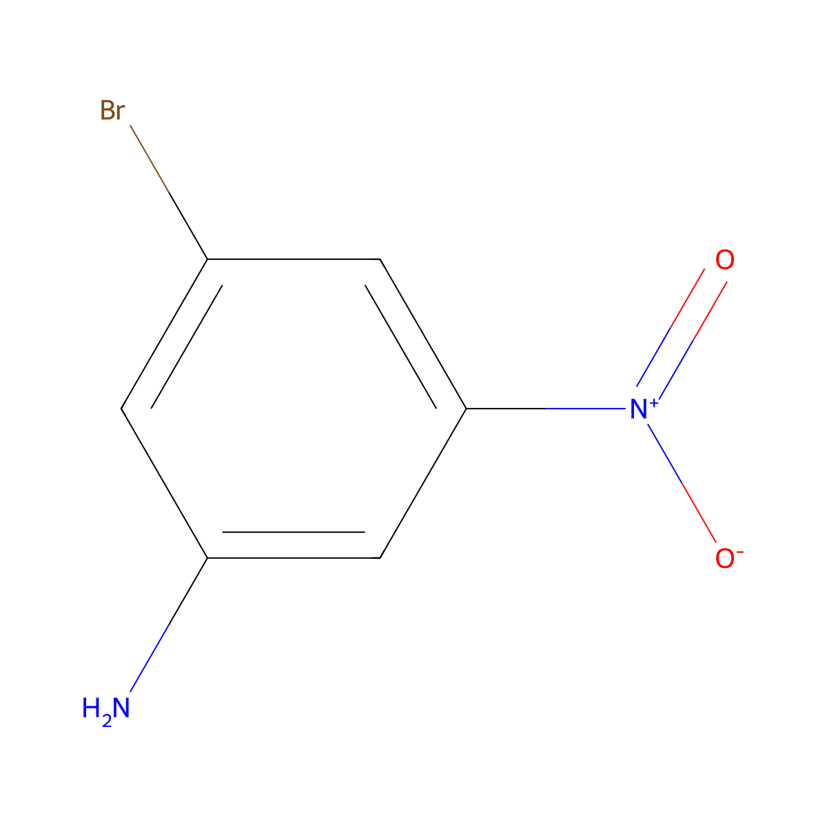 ar-Bromo-ar-nitrobenzenamine molecular structure, CAS 55215-57-1