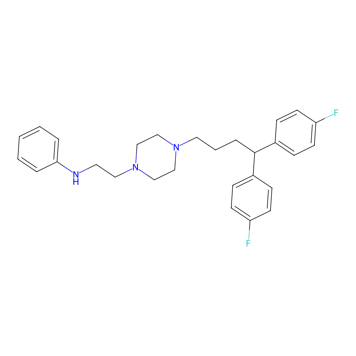 Difluanazine molecular structure, CAS 5522-39-4