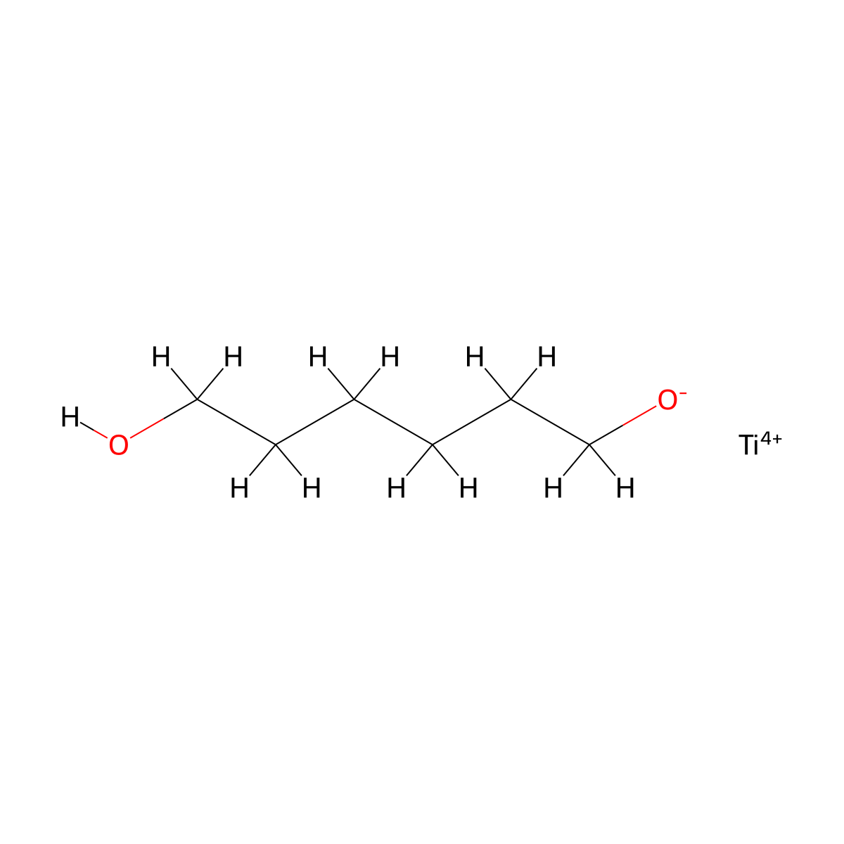 Titanium bis(hexane-1,6-diolate) molecular structure, CAS 55231-29-3