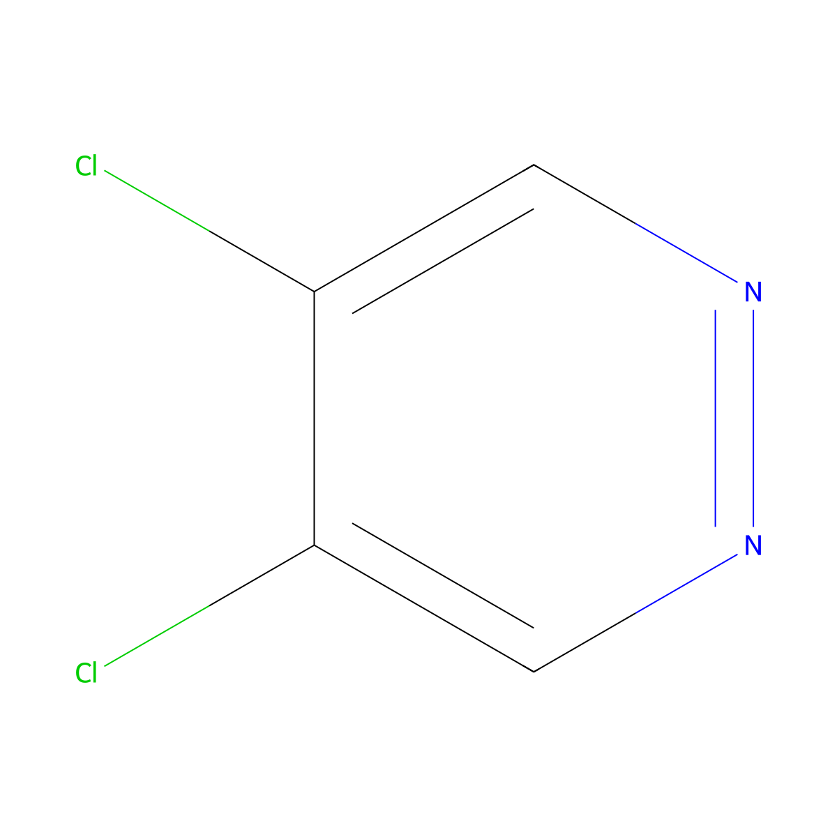 4,5-Dichloropyridazine molecular structure, CAS 55271-49-3