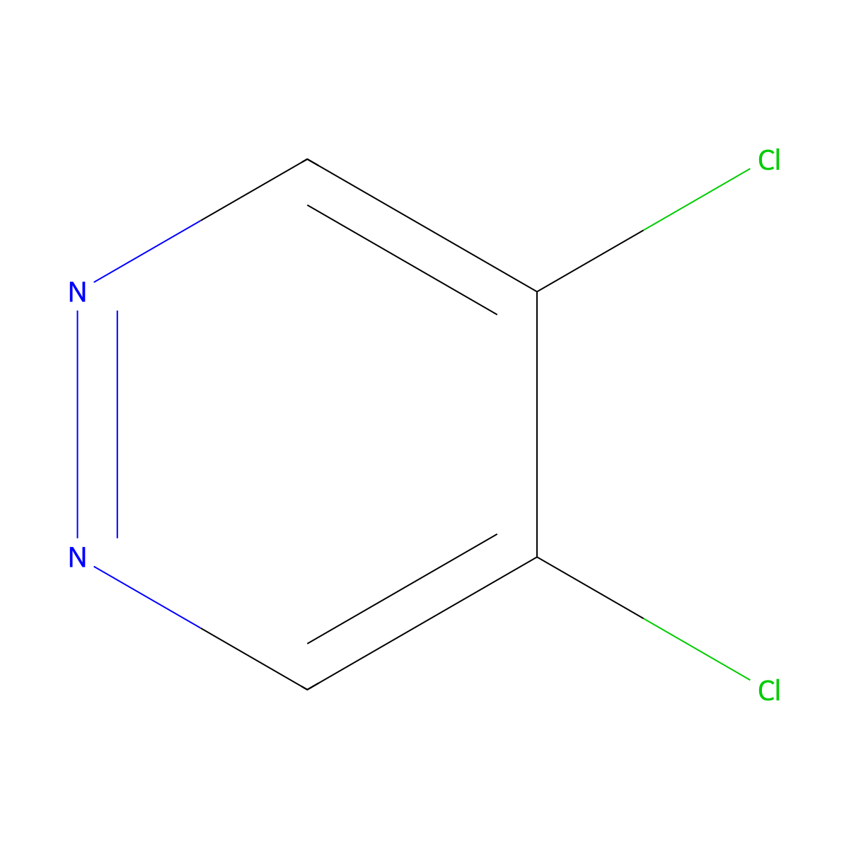 4,5-Dichloropyridazine molecular structure, CAS 55271-49-3