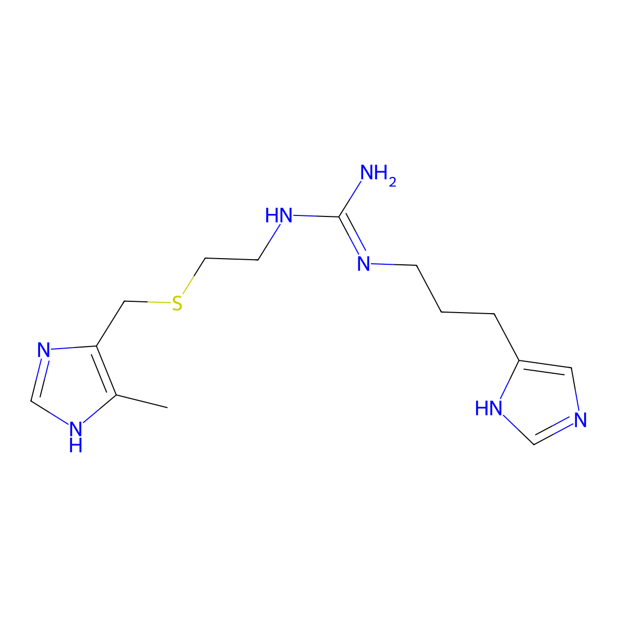 Impromidine molecular structure, CAS 55273-05-7