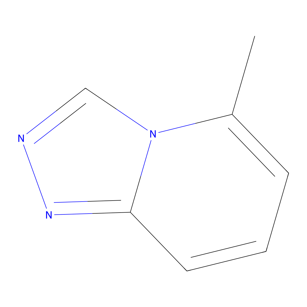 5-Methyl[1,2,4]triazolo[4,3-a]pyridine molecular structure, CAS 5528-51-8