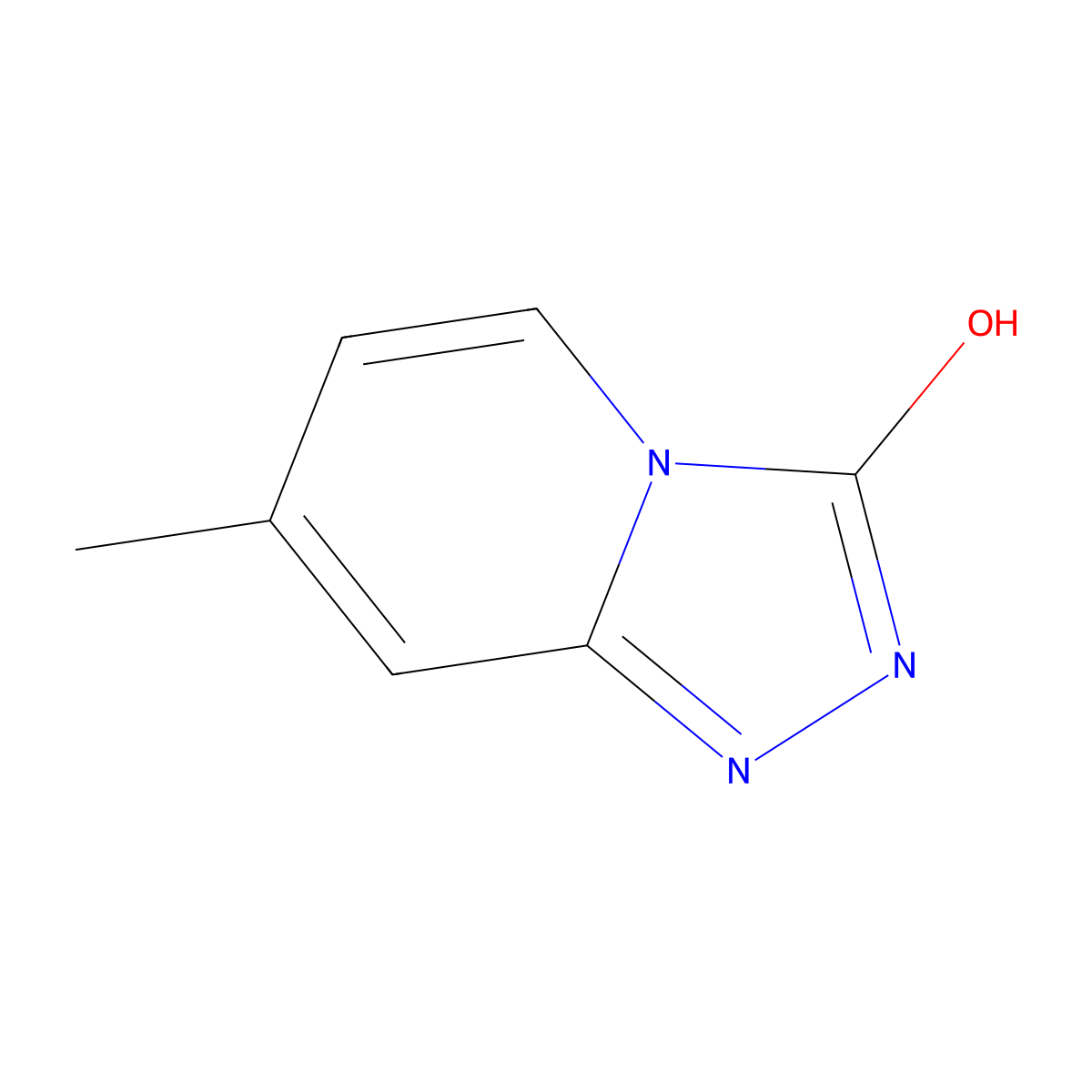 7-Methyl-[1,2,4]triazolo[4,3-A]pyridin-3-OL molecular structure, CAS 5528-57-4