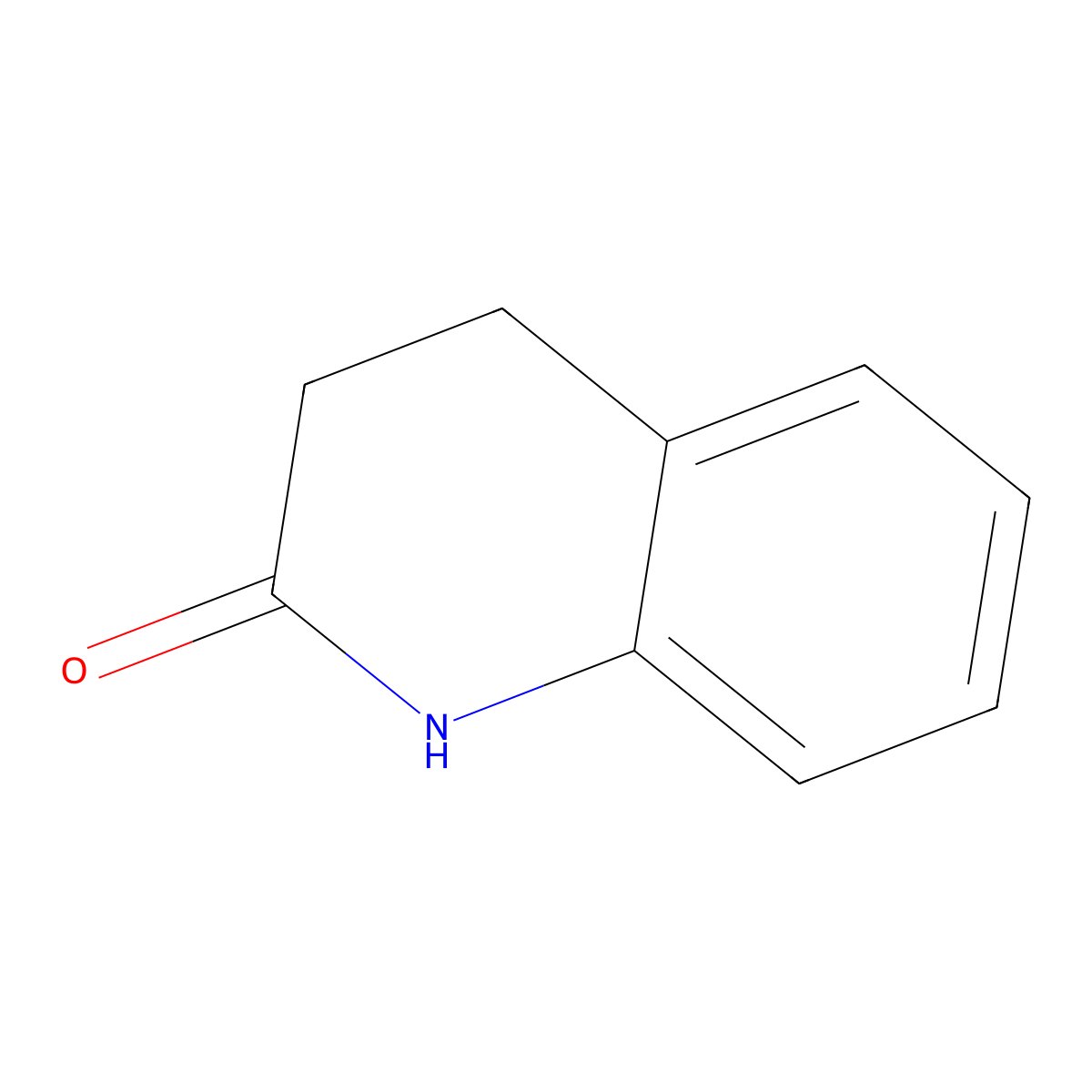 Hydrocarbostyril molecular structure, CAS 553-03-7