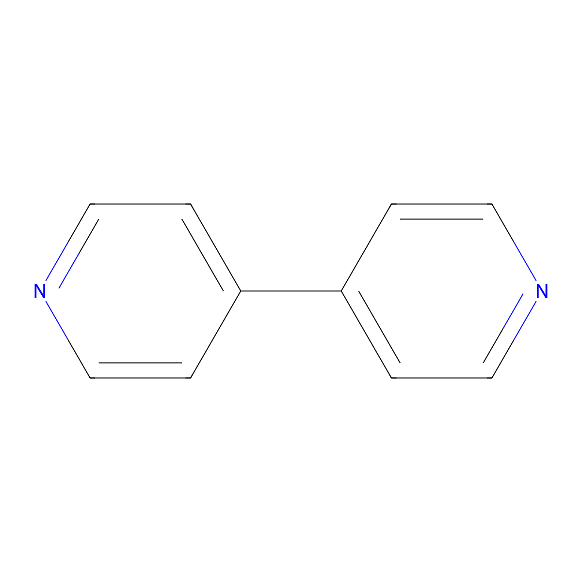 4,4'-Bipyridine molecular structure, CAS 553-26-4