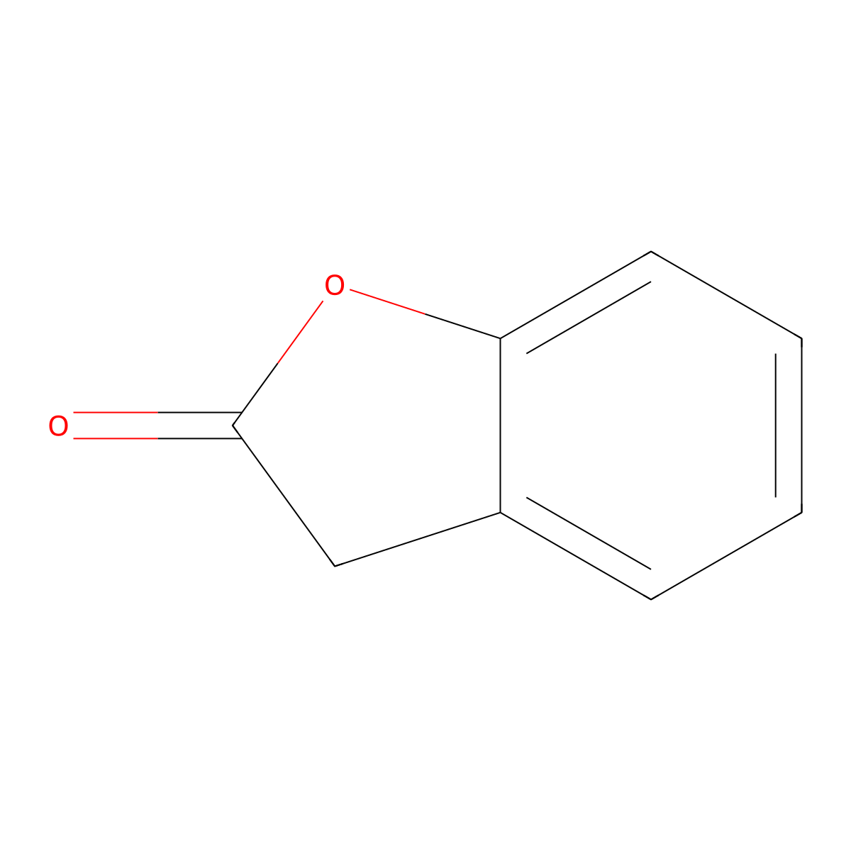 2(3H)-Benzofuranone molecular structure, CAS 553-86-6