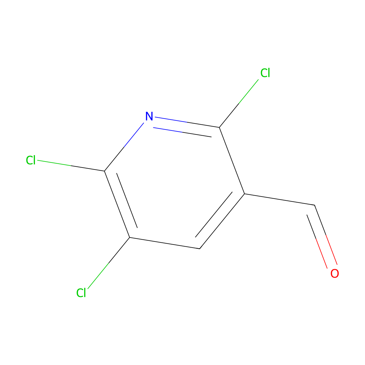 2,5,6-Trichloropyridine-3-carboxaldehyde molecular structure, CAS 55304-74-0