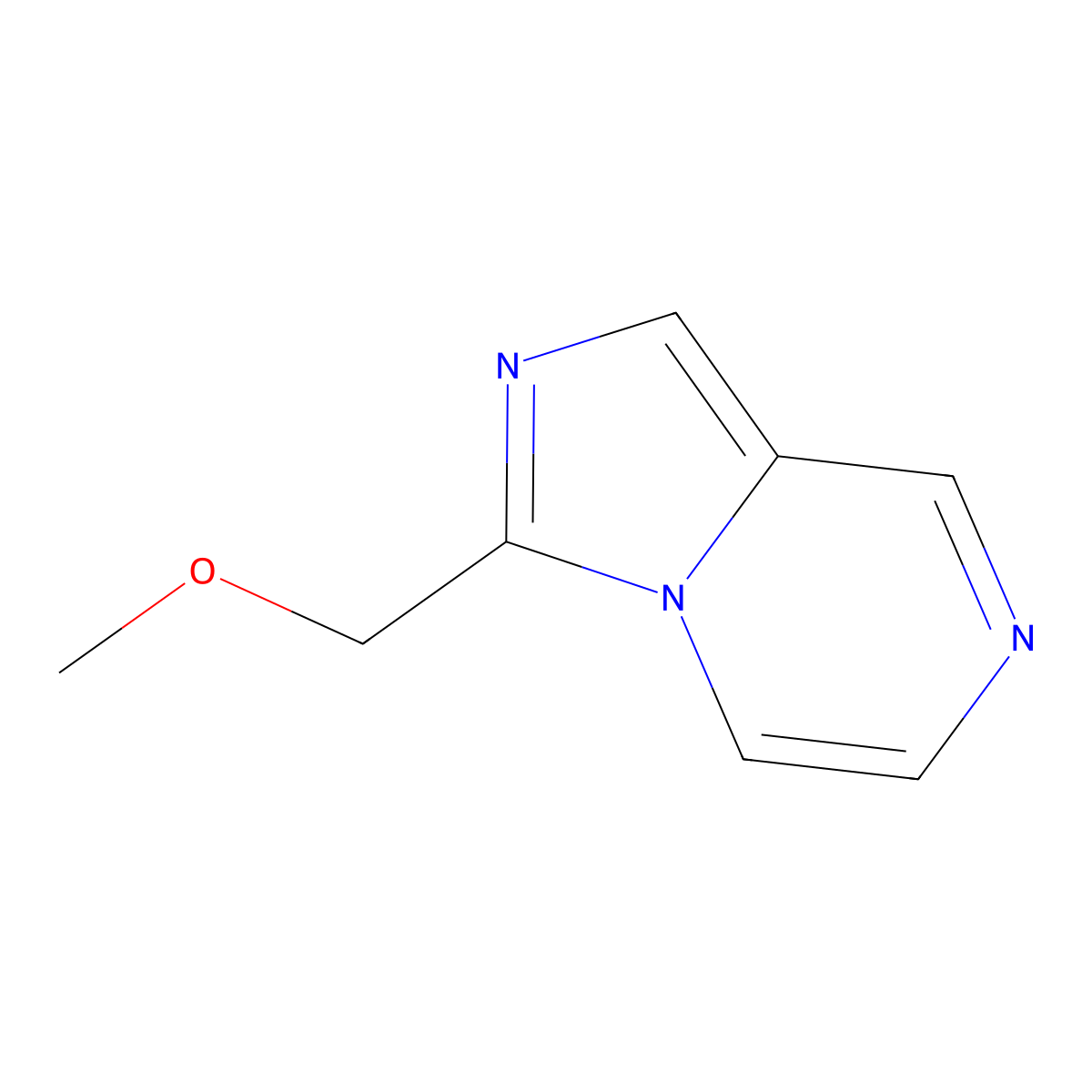 3-(Methoxymethyl)imidazo[1,5-a]pyrazine molecular structure, CAS 55316-45-5