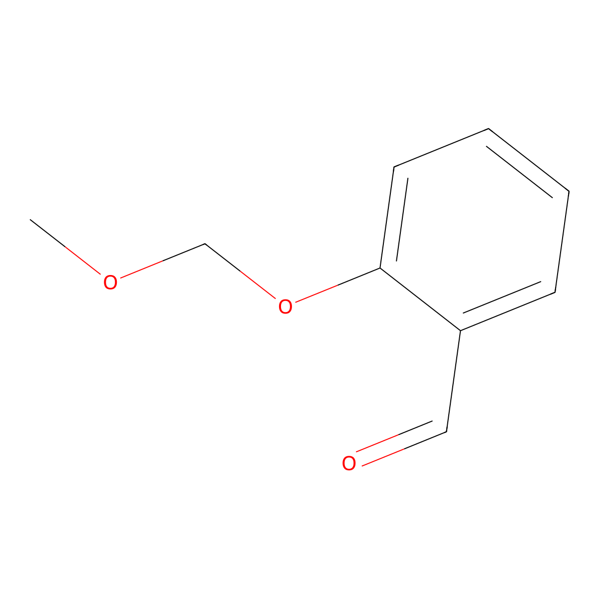 2-(Methoxymethoxy)benzaldehyde molecular structure, CAS 5533-04-0