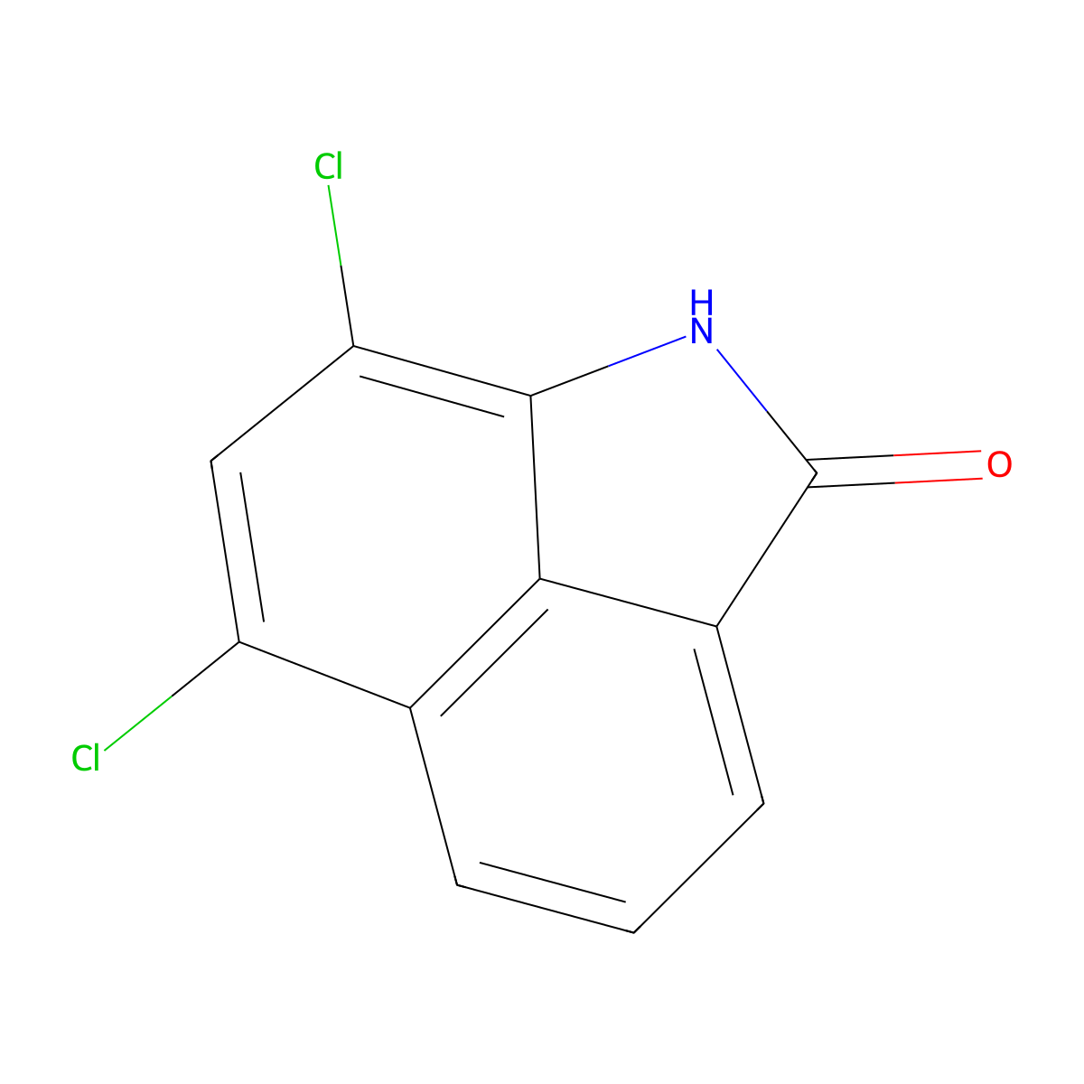 6,8-Dichlorobenzo[cd]indol-2(1h)-one molecular structure, CAS 5533-49-3
