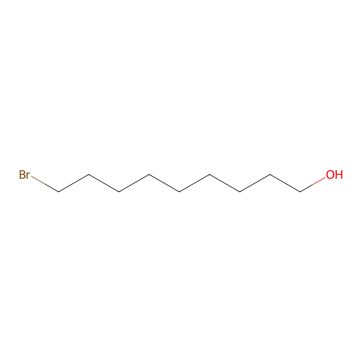 1-Nonanol, 9-bromo- molecular structure, CAS 55362-80-6