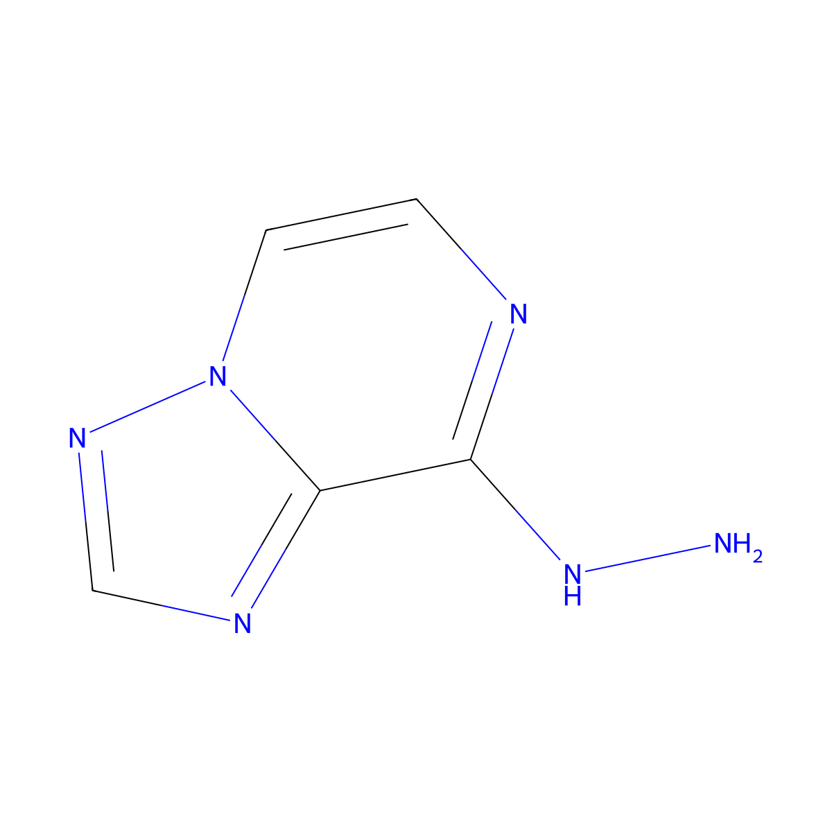 8-Hydrazinyl-[1,2,4]triazolo[1,5-A]pyrazine molecular structure, CAS 55366-16-0