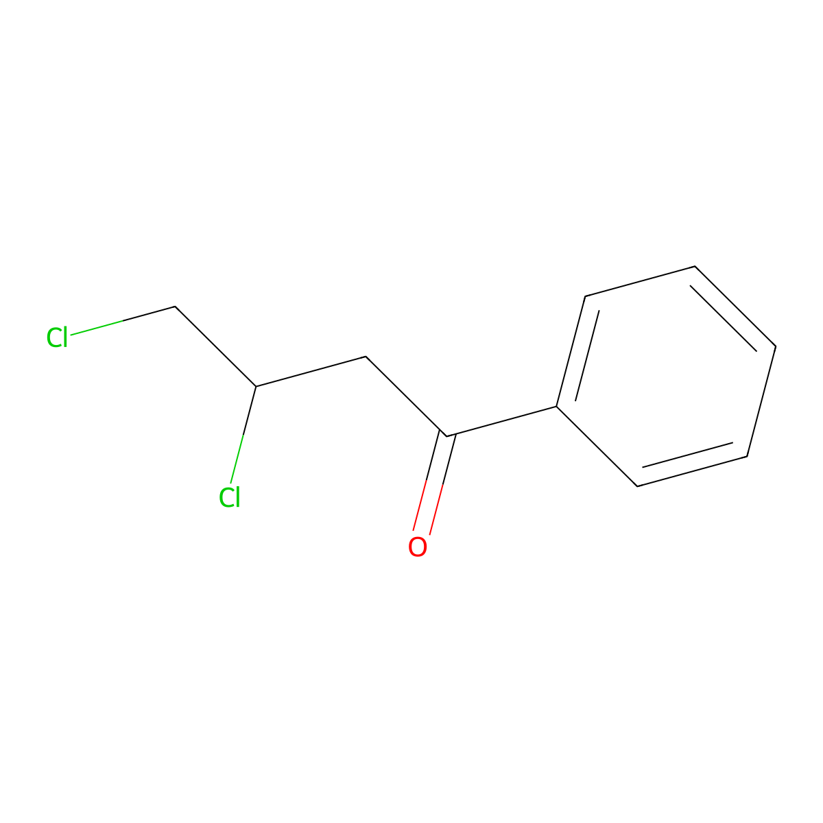 3,4-Dichlorobutyrophenone molecular structure, CAS 55366-27-3