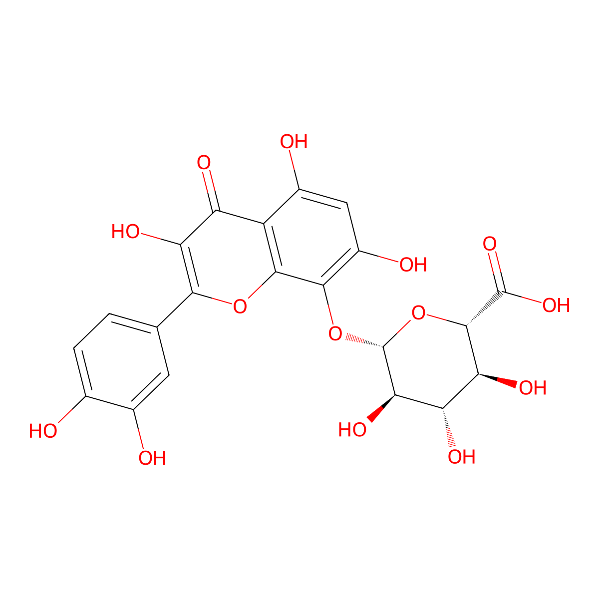 Hibifolin molecular structure, CAS 55366-56-8