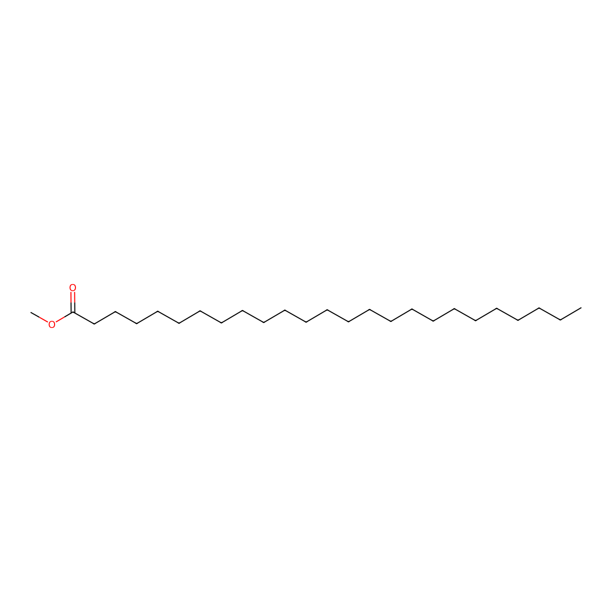 Methyl Pentacosanoate molecular structure, CAS 55373-89-2