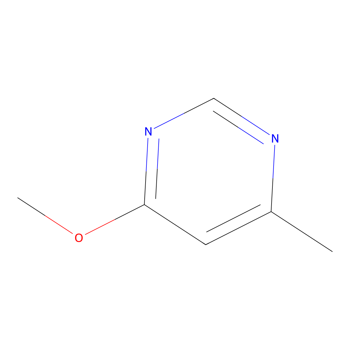 4-Methoxy-6-methylpyrimidine molecular structure, CAS 5541-07-1