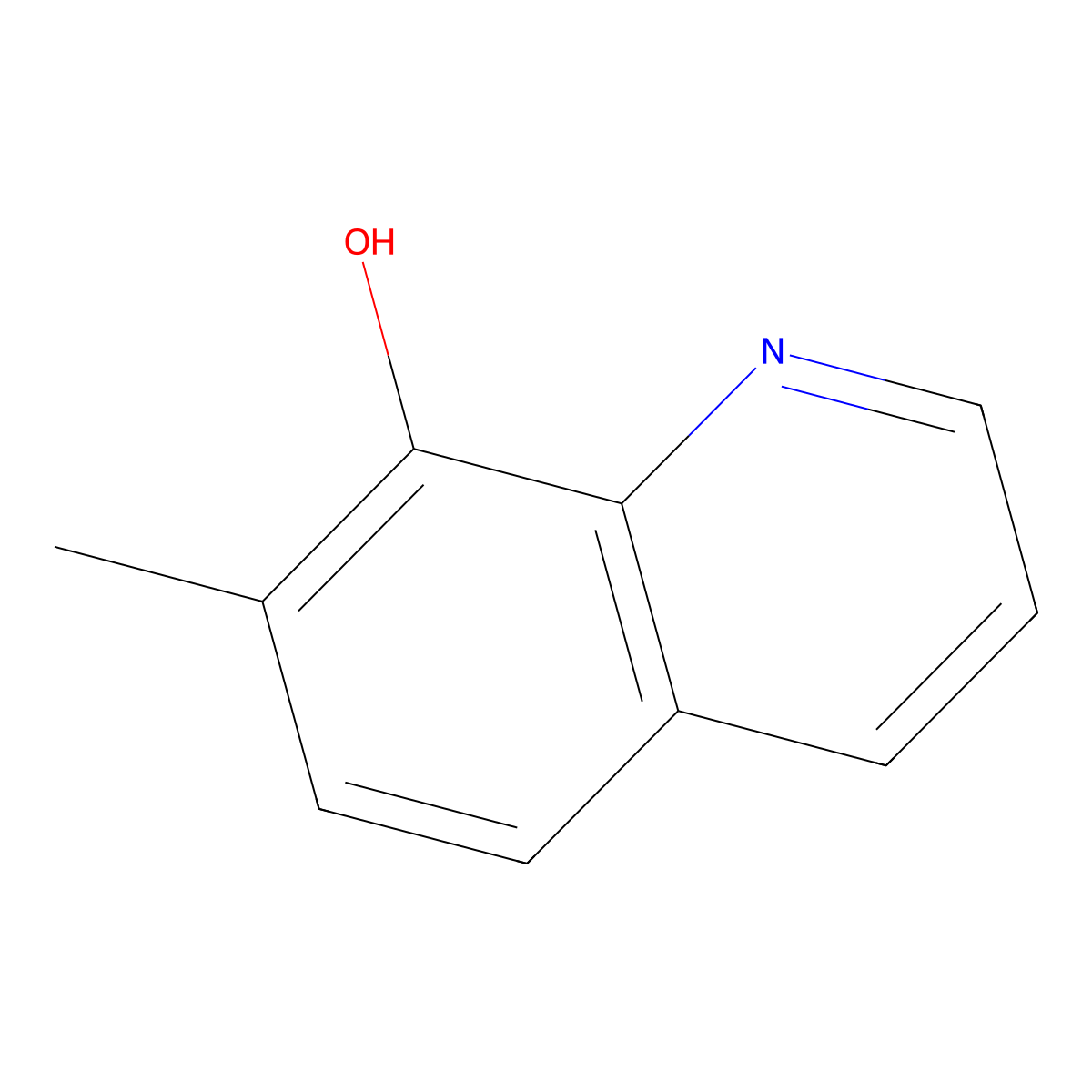 7-Methylquinolin-8-ol molecular structure, CAS 5541-68-4