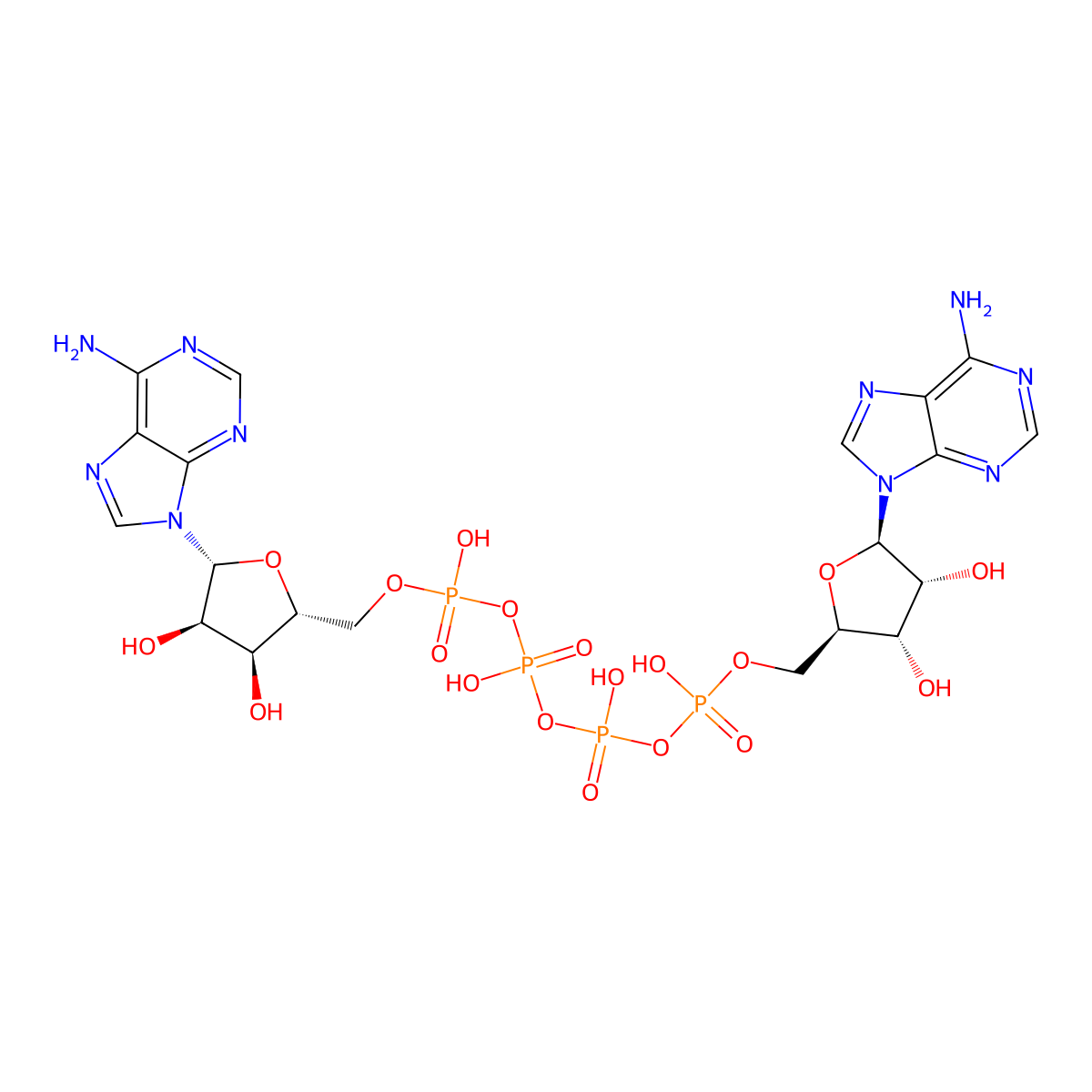 Ap4A molecular structure, CAS 5542-28-9