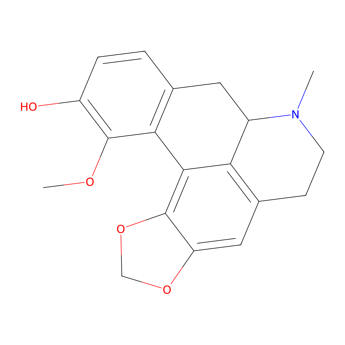 N-Methylnandigerine molecular structure, CAS 5544-68-3
