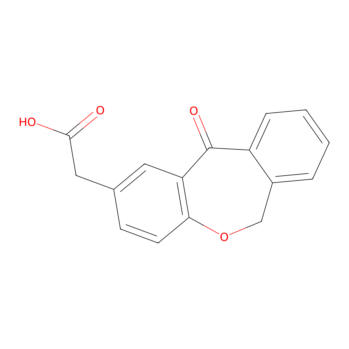 Isoxepac molecular structure, CAS 55453-87-7