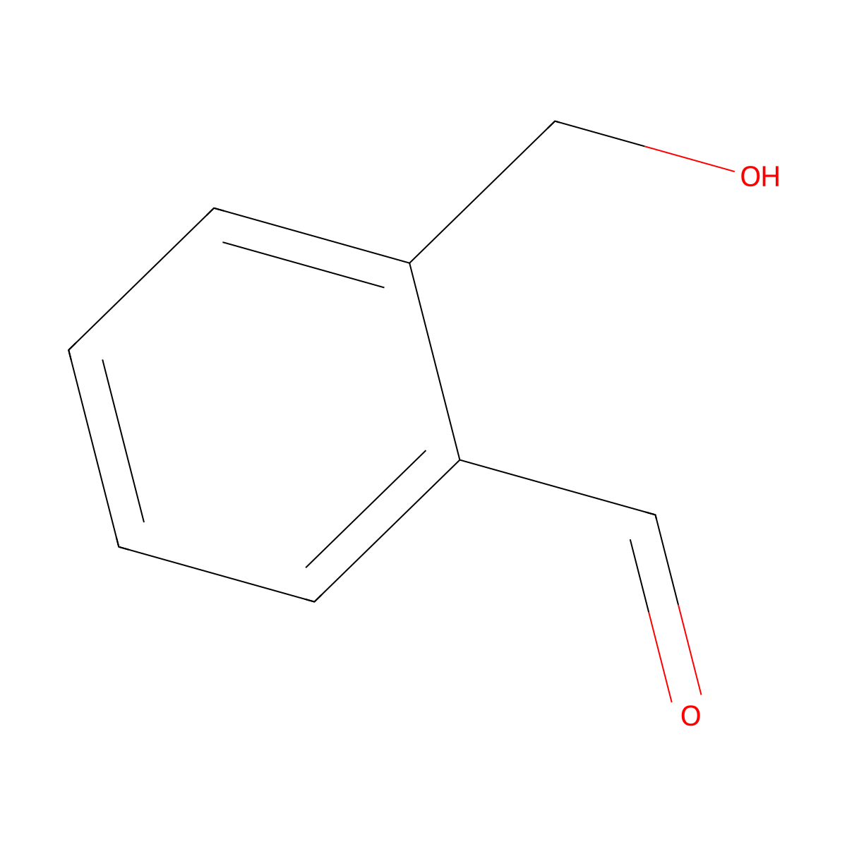 2-(Hydroxymethyl)benzaldehyde molecular structure, CAS 55479-94-2