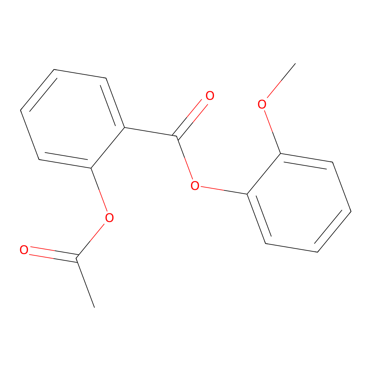 Guacetisal molecular structure, CAS 55482-89-8