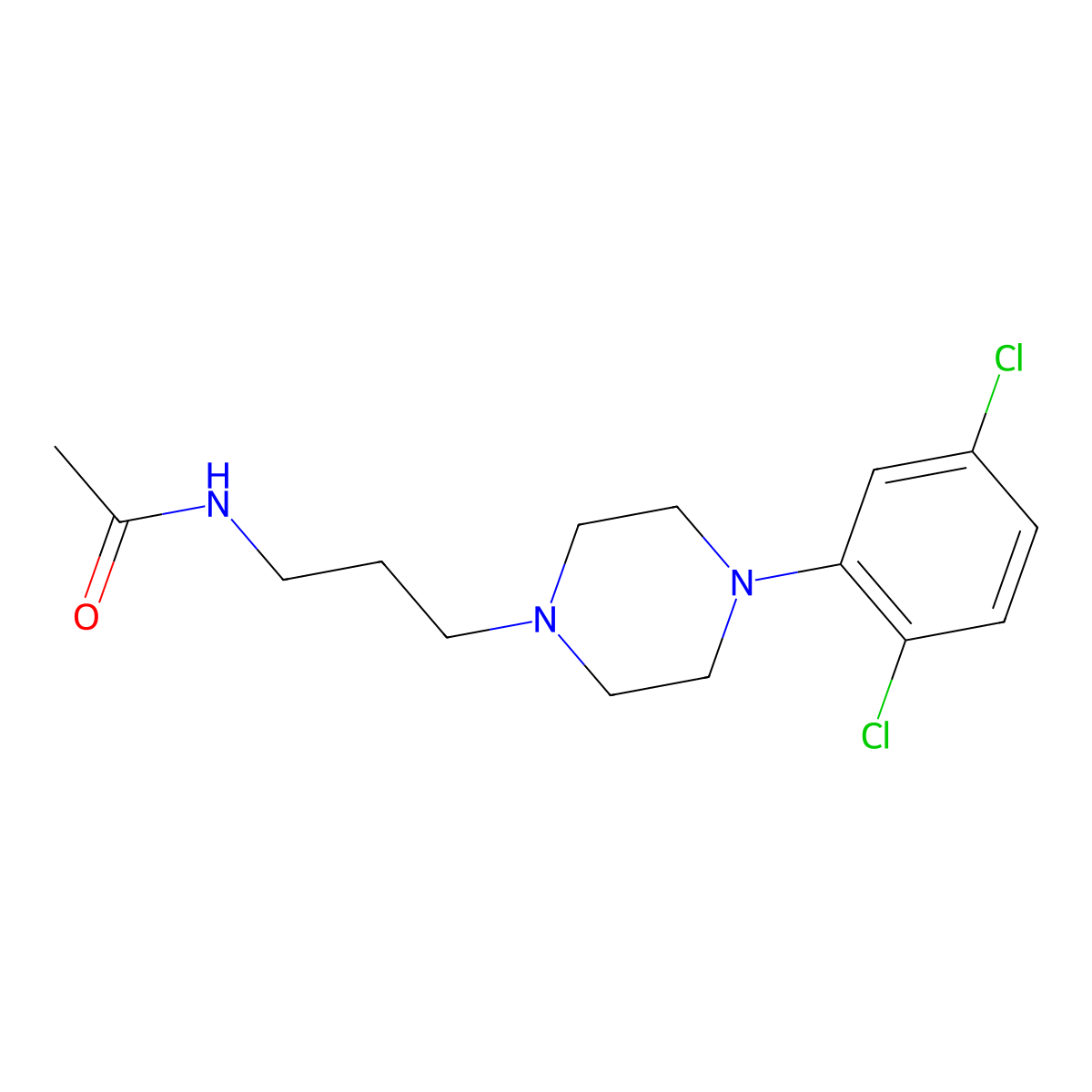 Acaprazine molecular structure, CAS 55485-20-6