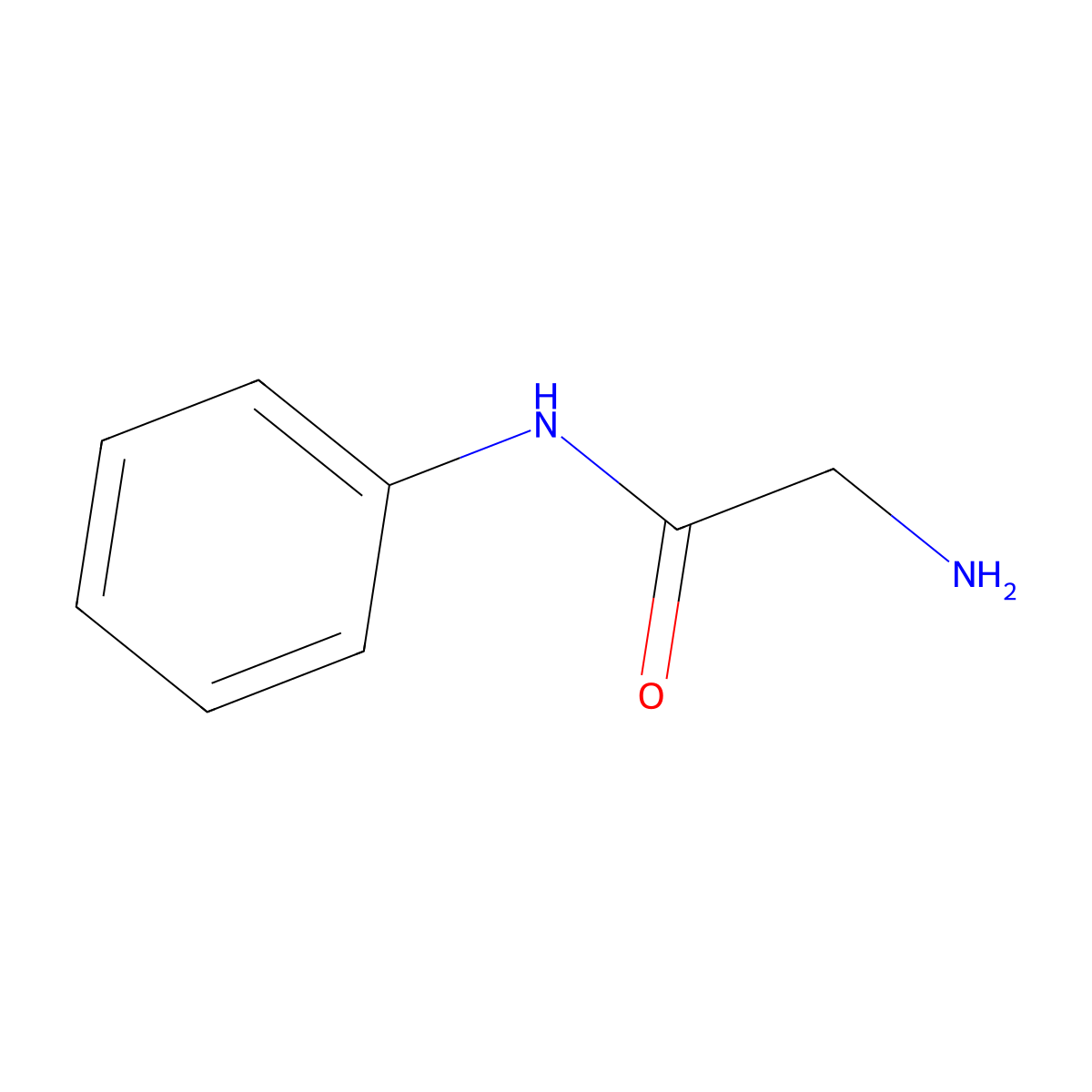 2-Aminoacetanilide molecular structure, CAS 555-48-6