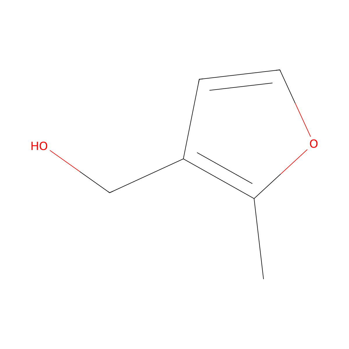 (2-Methylfuran-3-yl)methanol molecular structure, CAS 5554-99-4