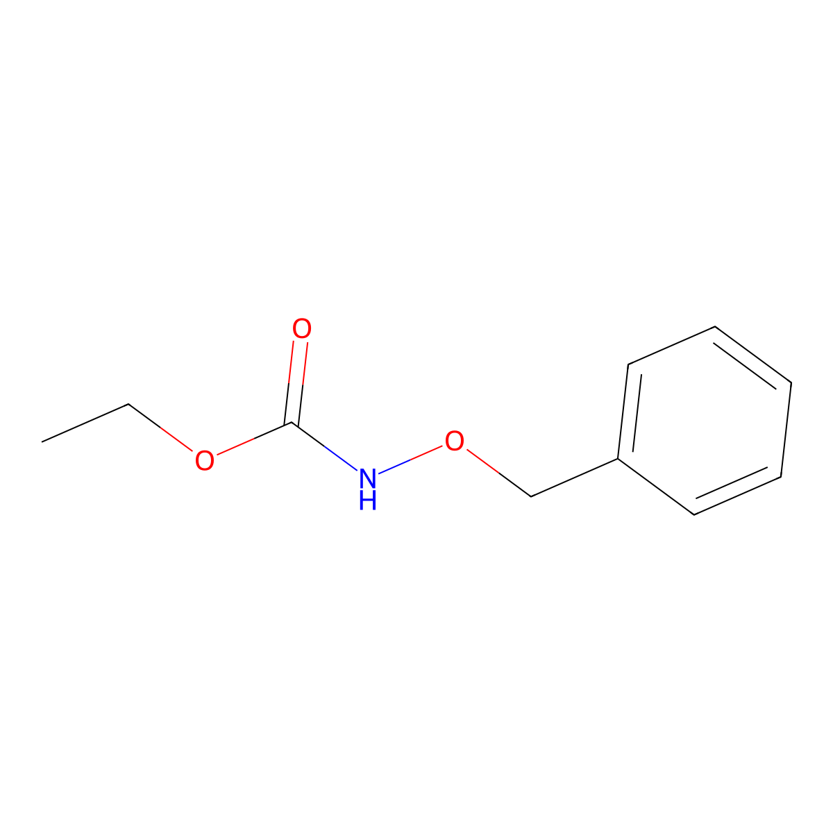 ethyl N-phenylmethoxycarbamate molecular structure, CAS 5555-72-6