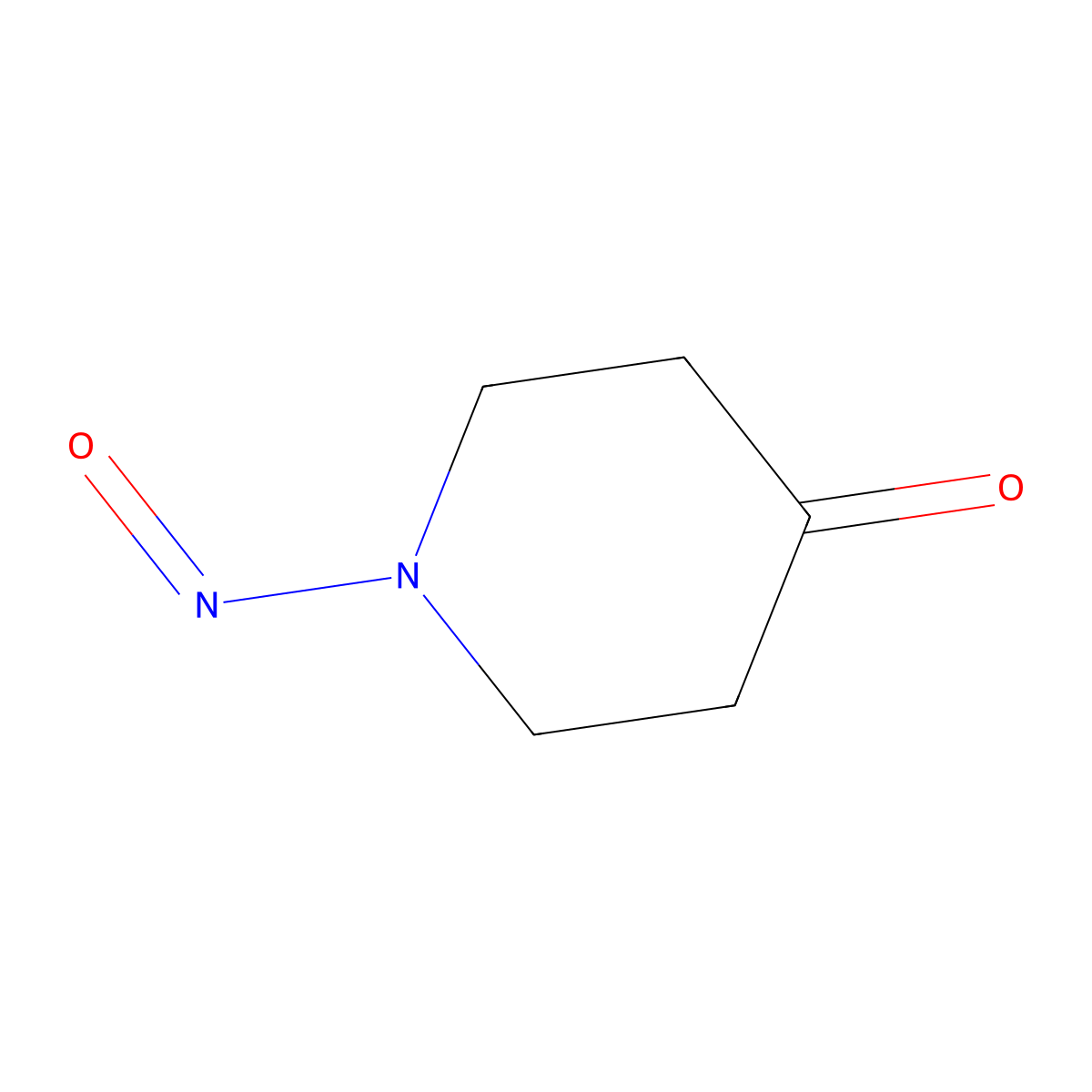 1-Nitroso-4-piperidone molecular structure, CAS 55556-91-7