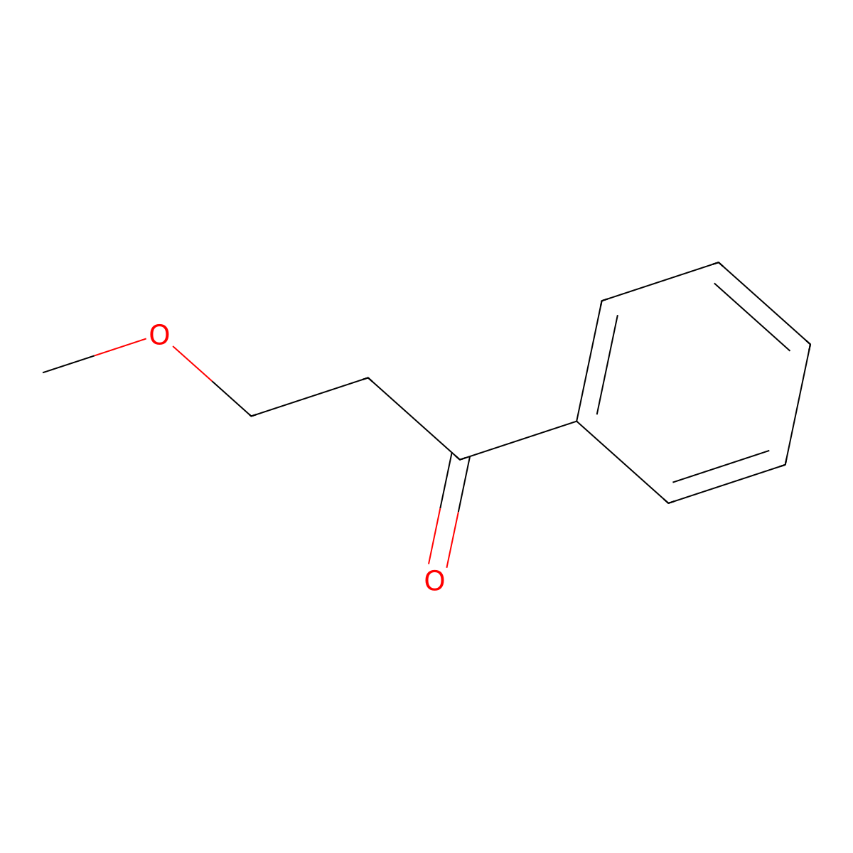 3-Methoxypropiophenone molecular structure, CAS 55563-72-9