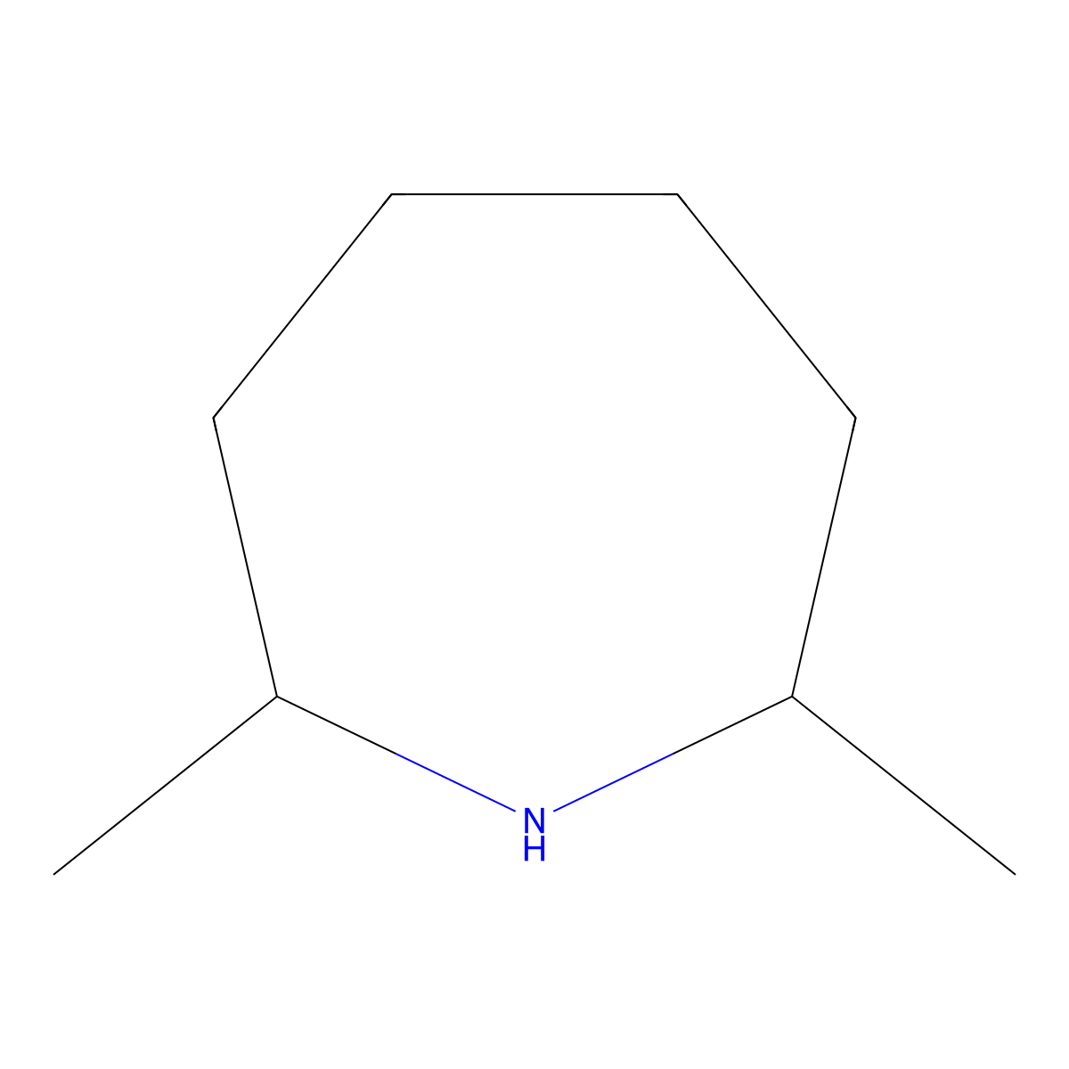 2,7-Dimethyl-azepane molecular structure, CAS 55573-42-7