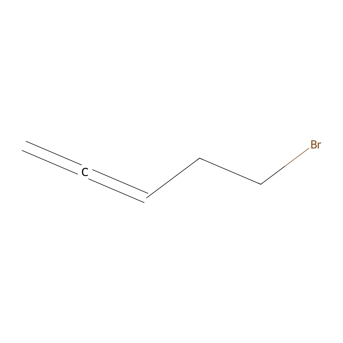 5-Bromopenta-1,2-diene molecular structure, CAS 5558-05-4
